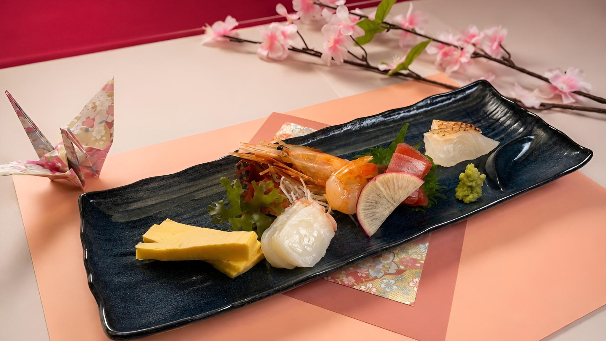 ◆【ご夕食・春会席】和食料理長が厳選した新鮮なお刺身