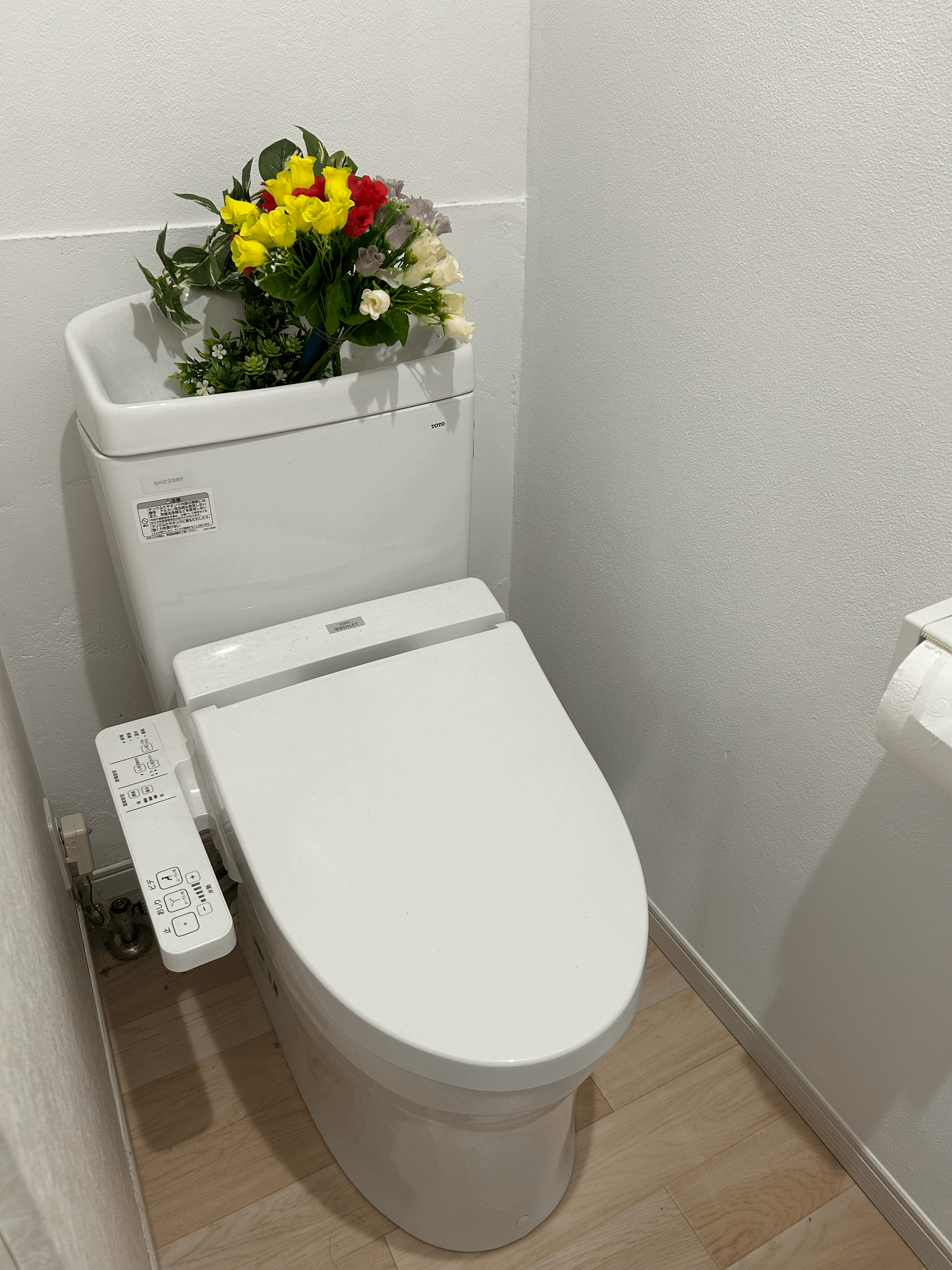 ウォシュレット付き