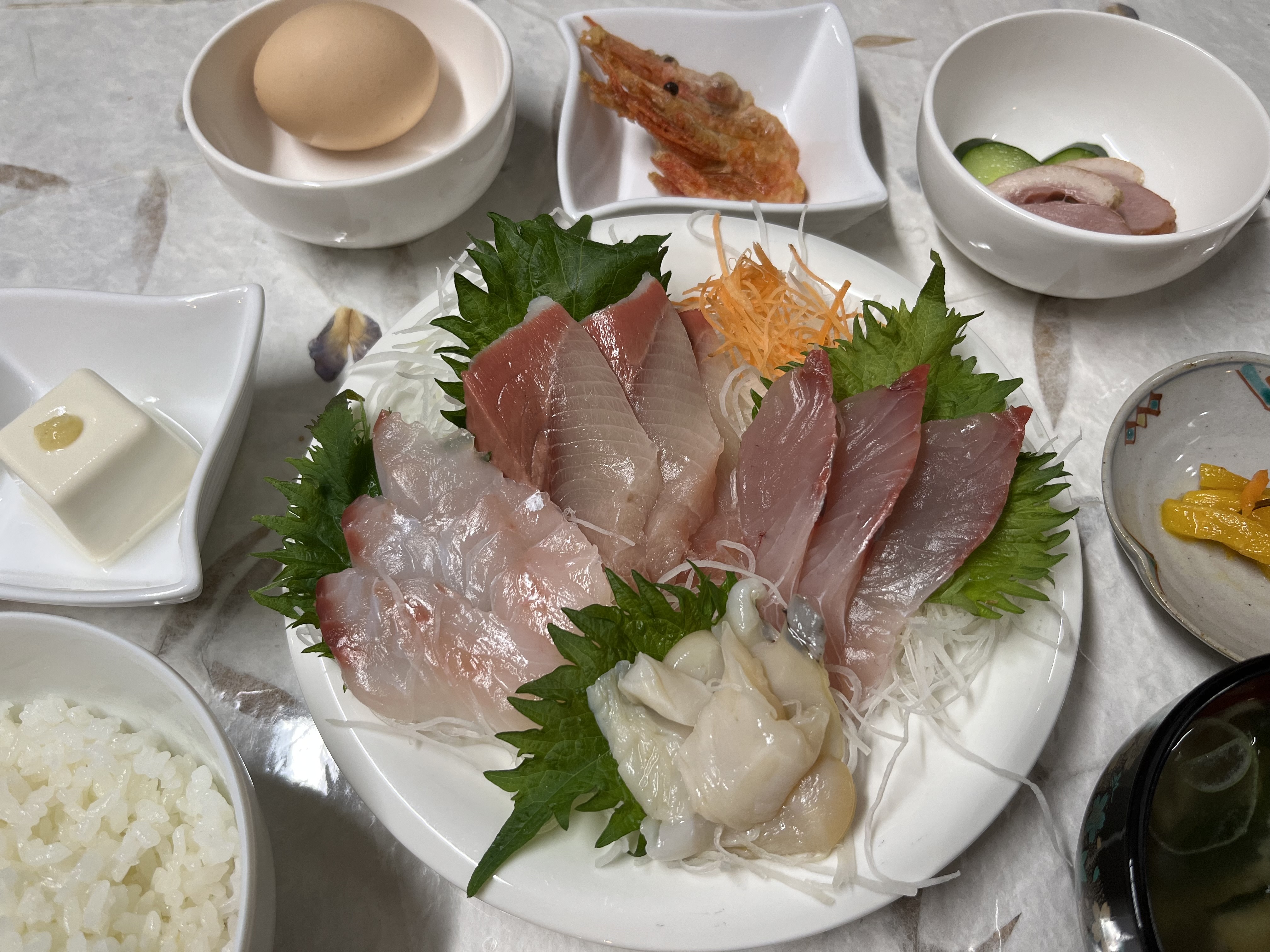 北陸の海鮮三昧ディナー