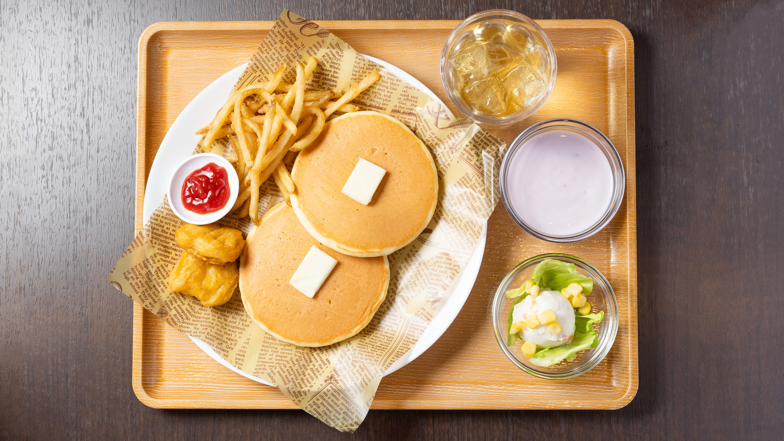 お子様プレート（フロントにてお買い求めください）