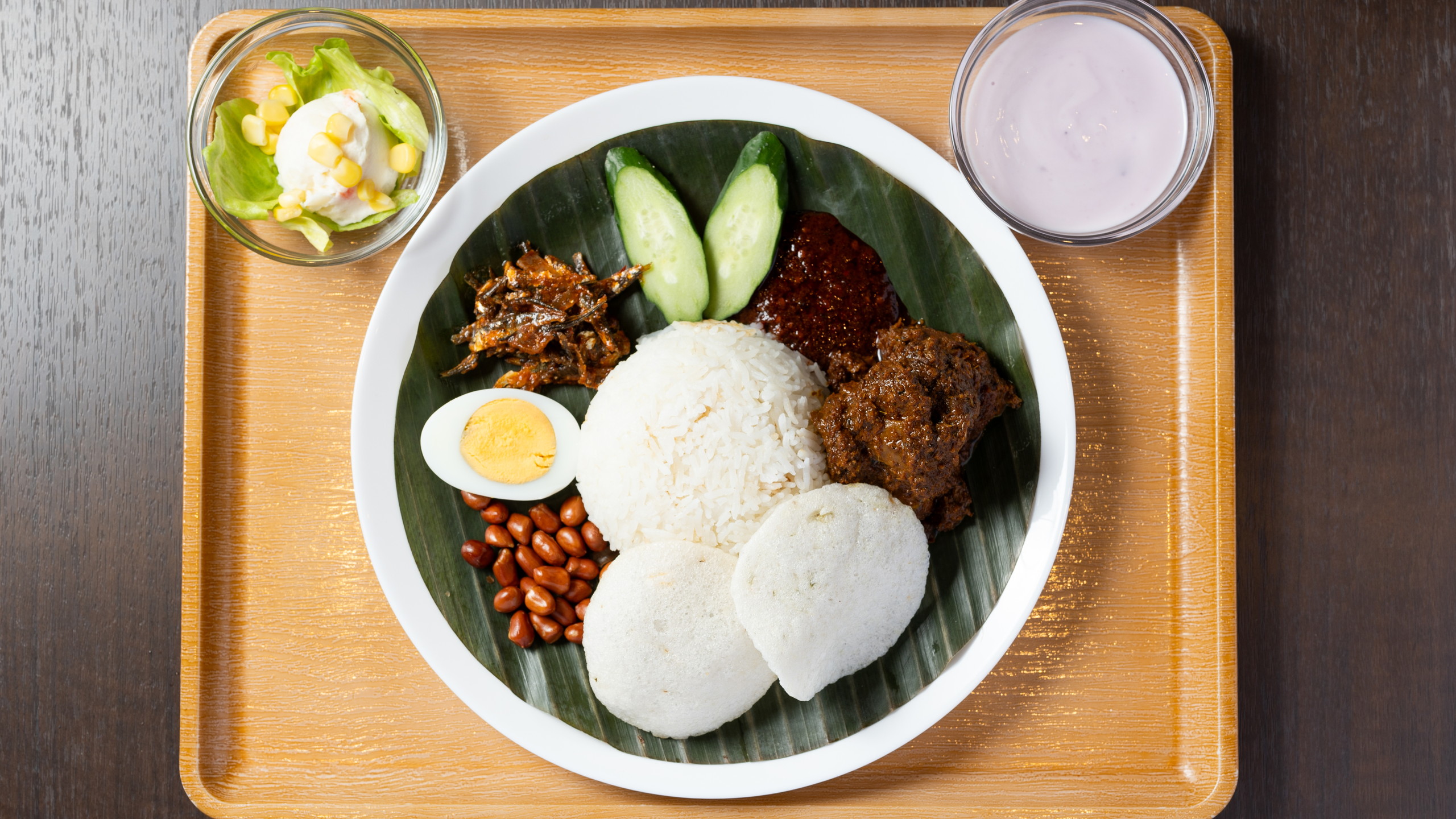 おすすめマレーシア朝食セット（ナシレマ）