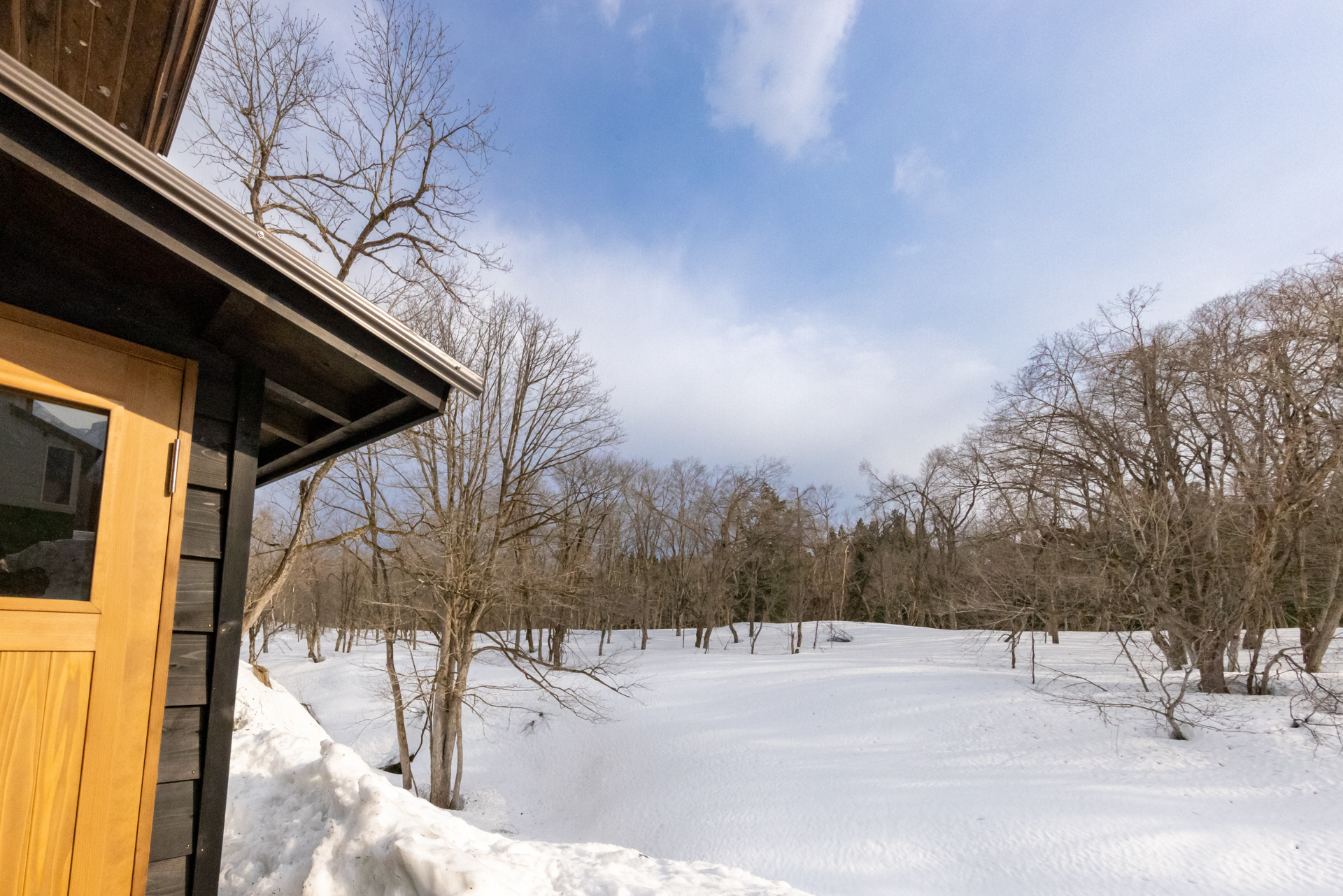 ウッドデッキからの景色
