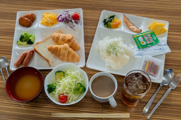 ★朝の活力！！朝食付プラン★夕食なし・朝食付き