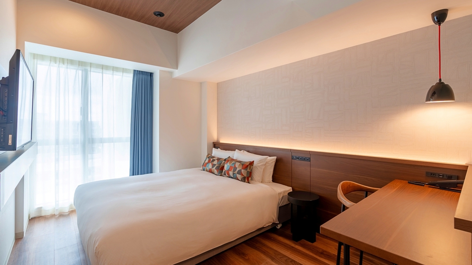 モデレートダブル（一例）※仕様の異なる2タイプのお部屋がございます。タイプのご指定はできません。