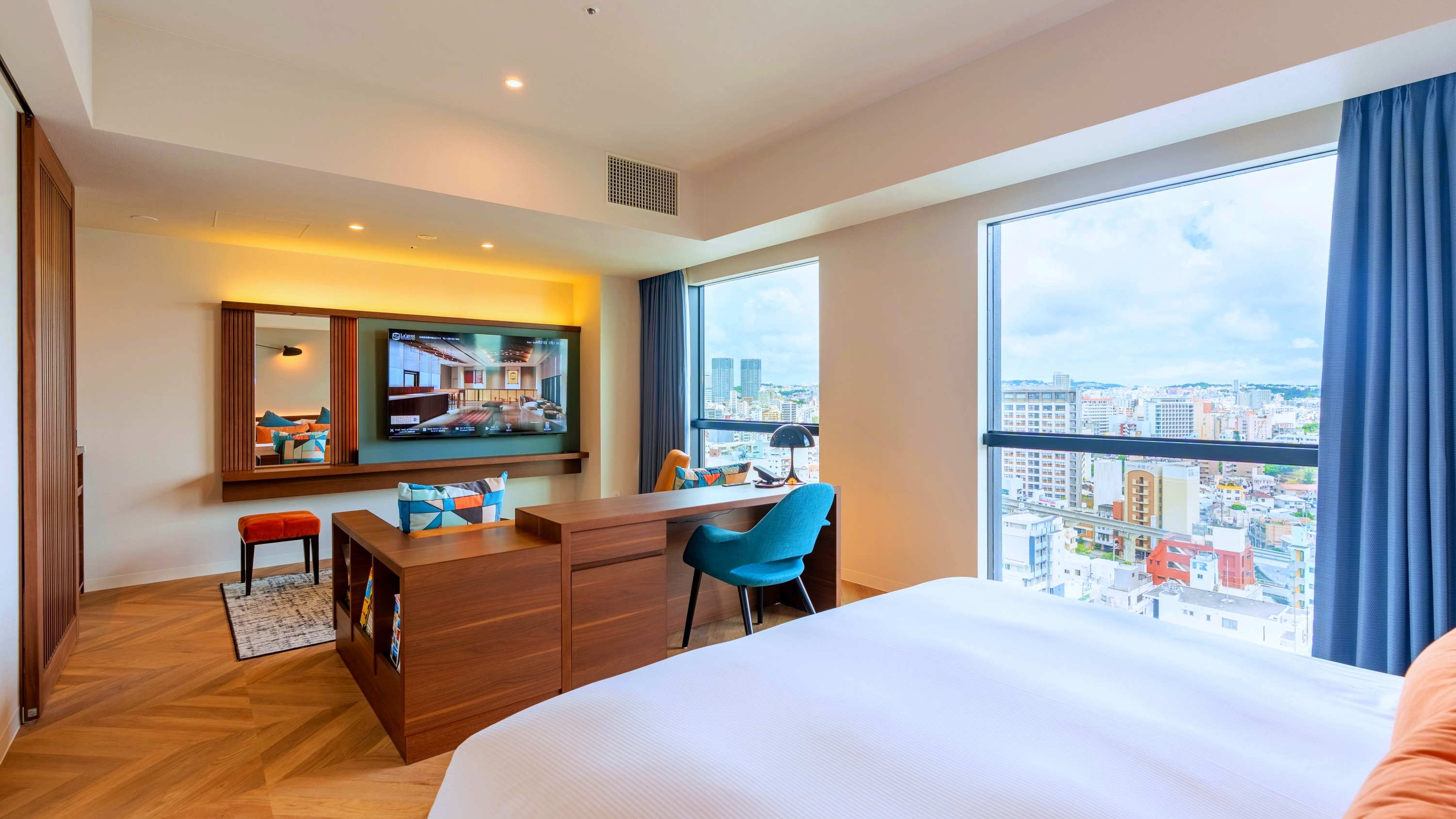 エグゼクティブダブル／スカイフロア （一例）※仕様の異なる2タイプのお部屋がございます。指定不可