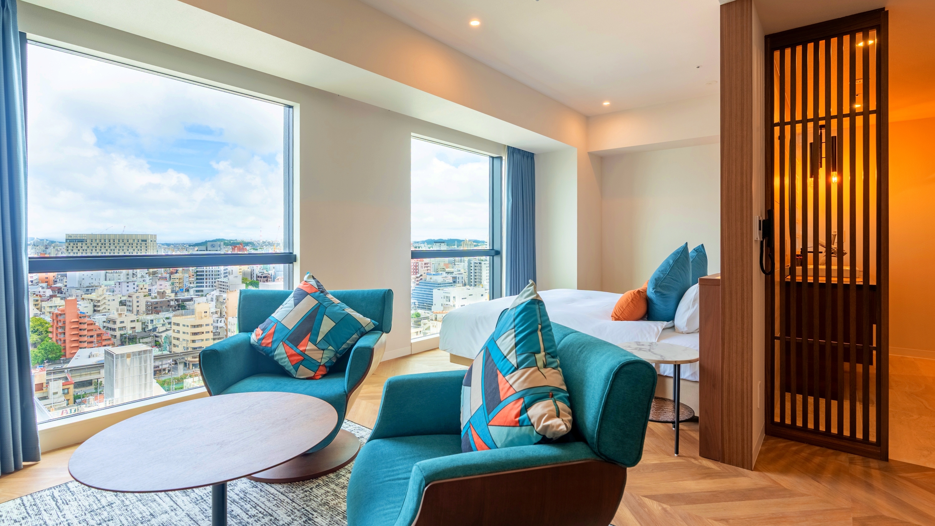 エグゼクティブダブル／スカイフロア （一例）※仕様の異なる2タイプのお部屋がございます。指定不可