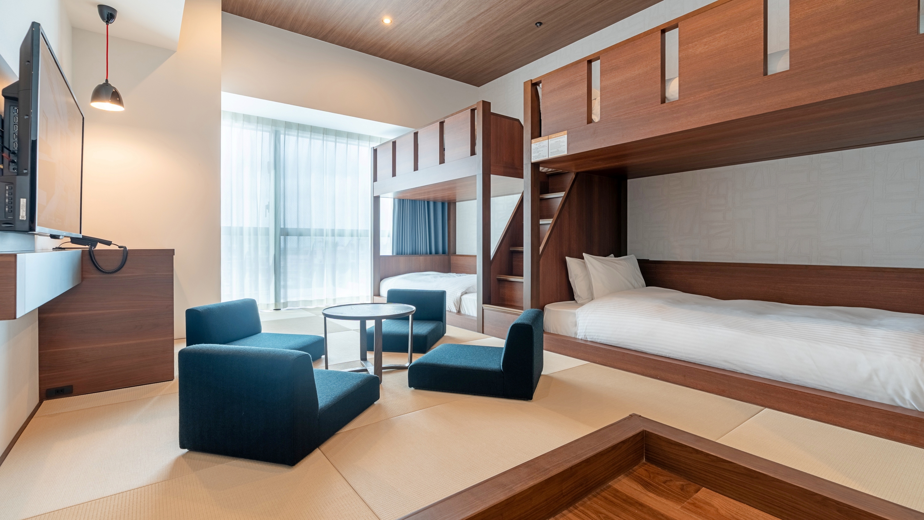 ファミリーツイン（和洋室・2段ベッド2台）