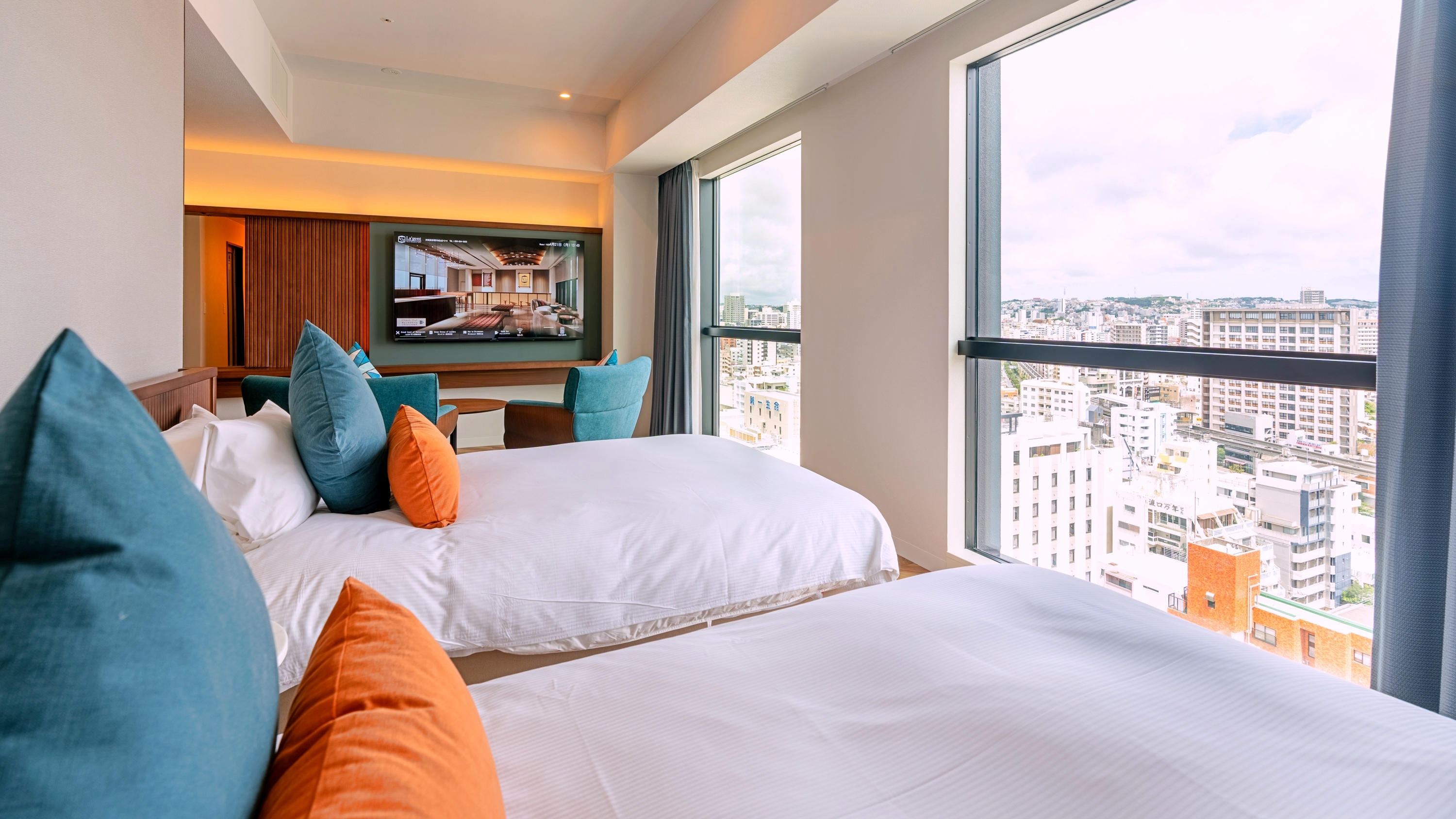 エグゼクティブツイン／スカイフロア（最上階 16階）