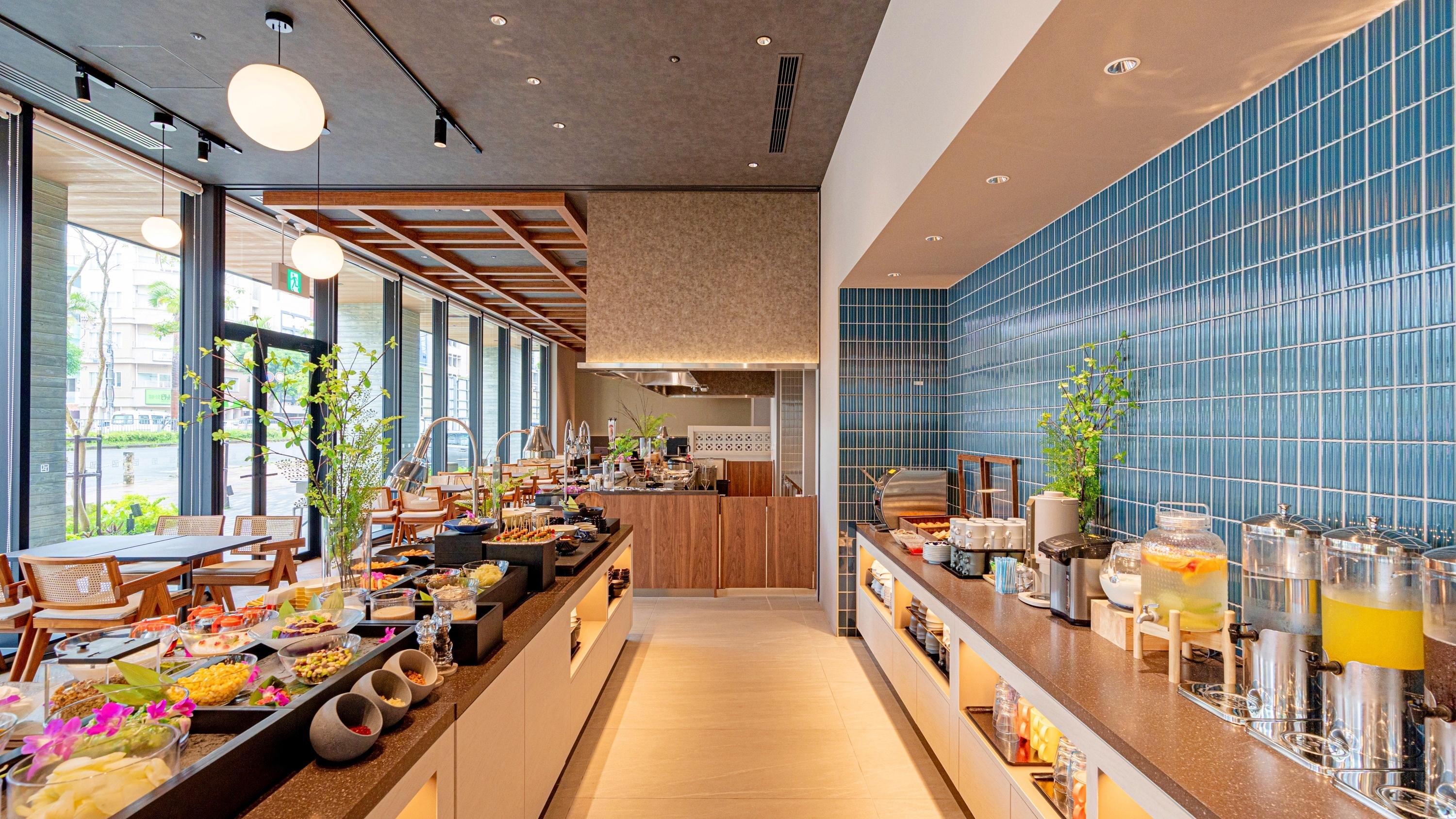 朝食会場　レストラン 楔 -KUSABI-