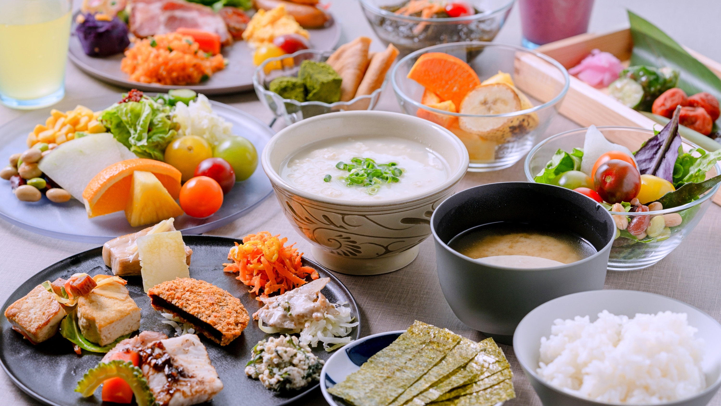 朝食　全70品以上の和食・琉球料理ビュッフェ