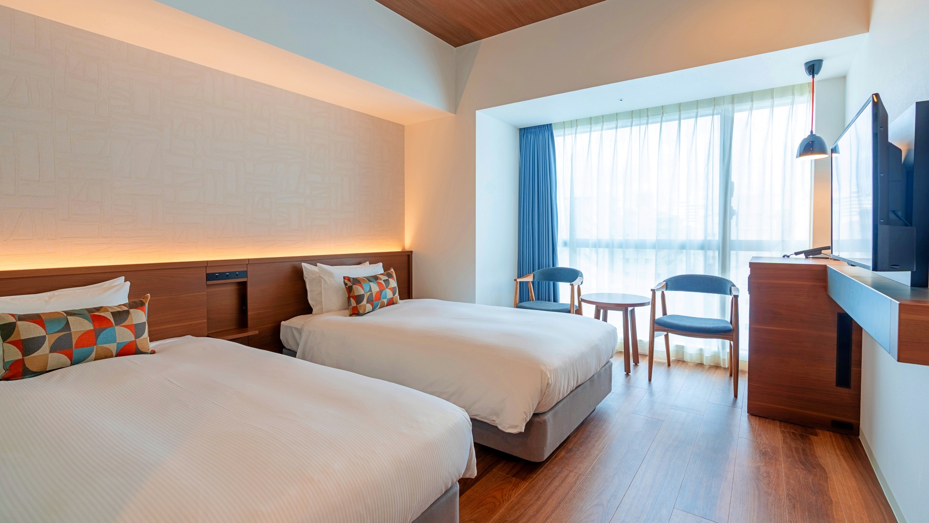 デラックスツイン（一例）※家具などの仕様が異なる場合がございます