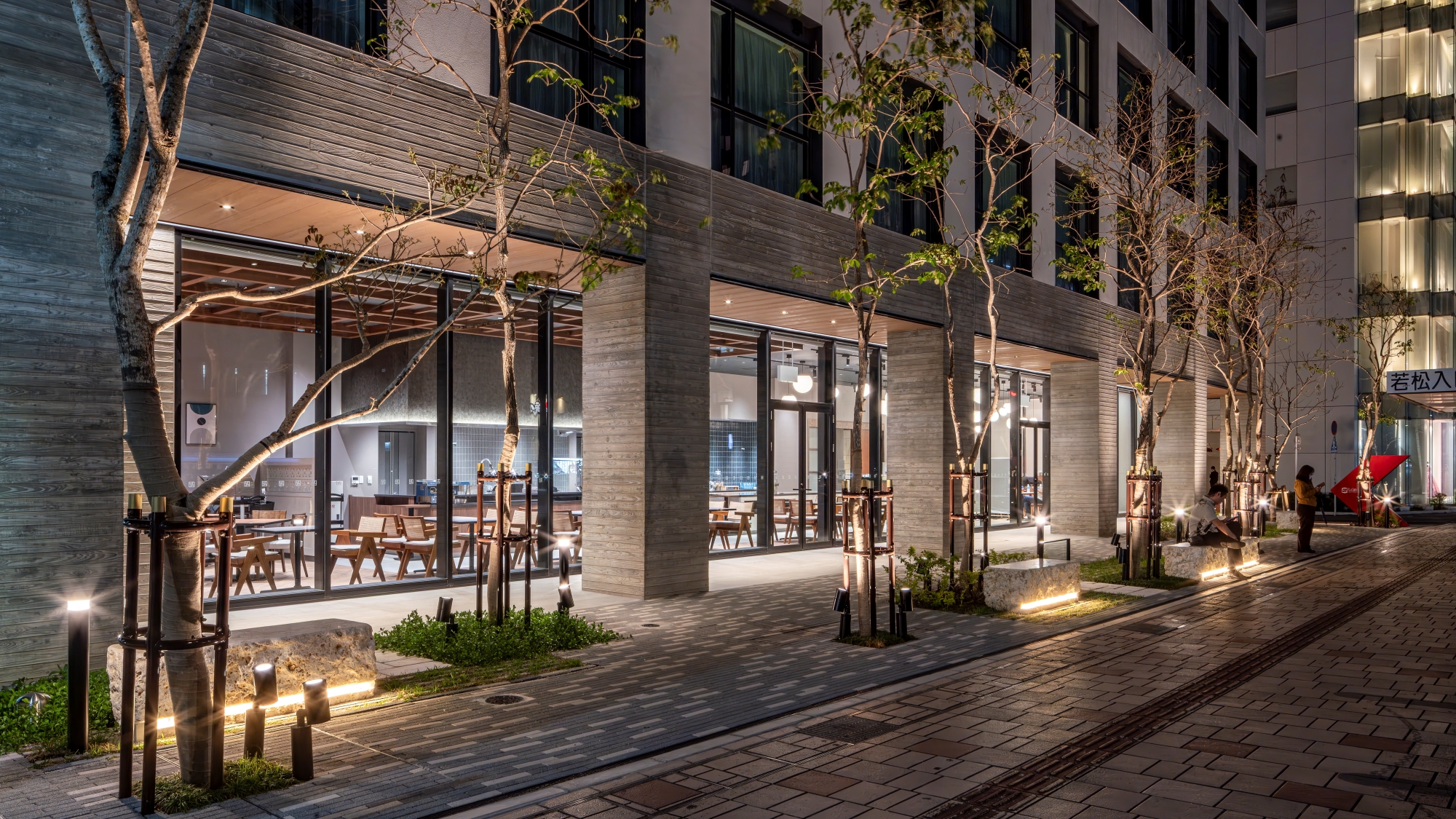 国道58号線沿い