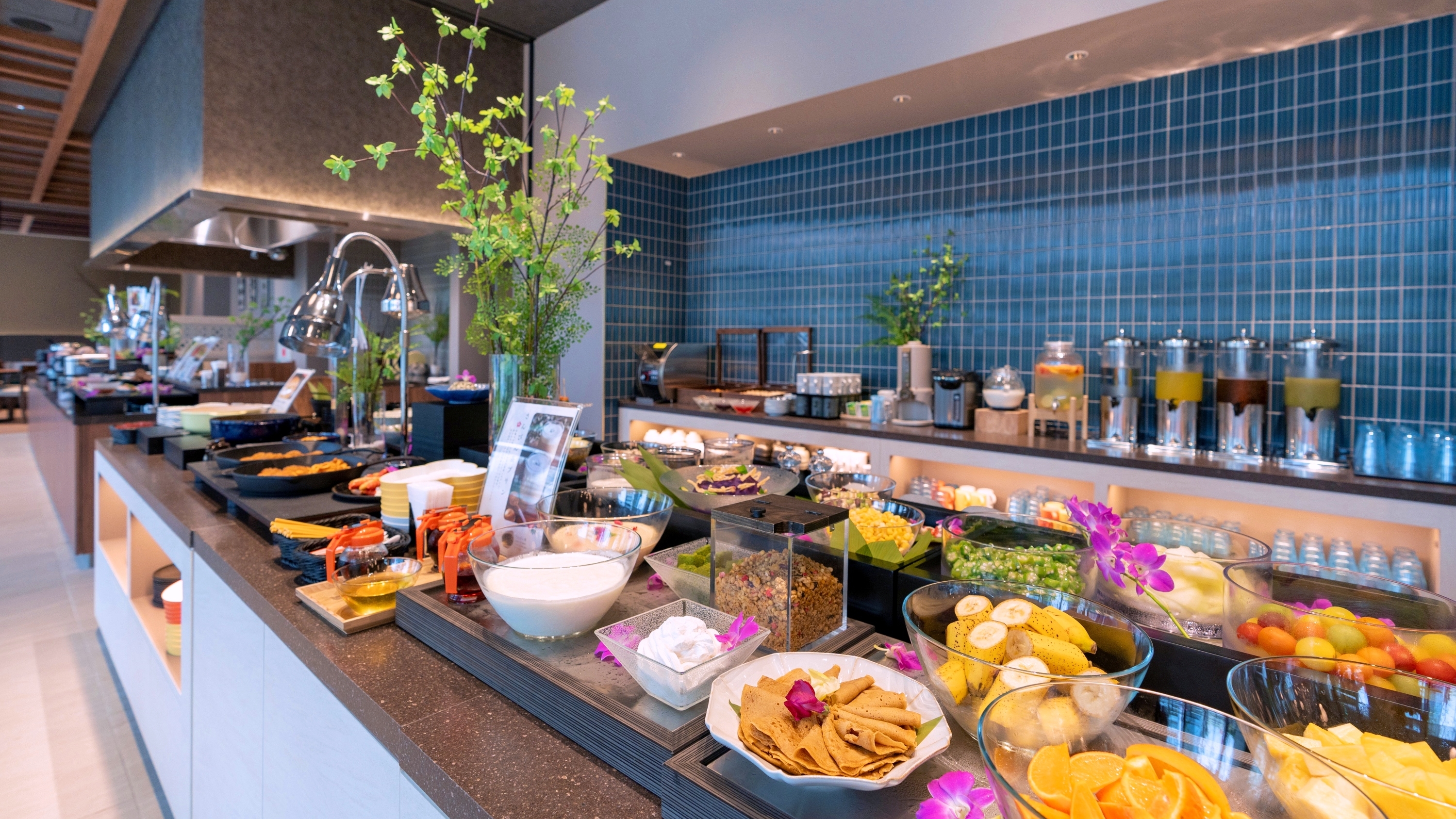 朝食ビュッフェ（一例）※内容が変更となる場合がございます。