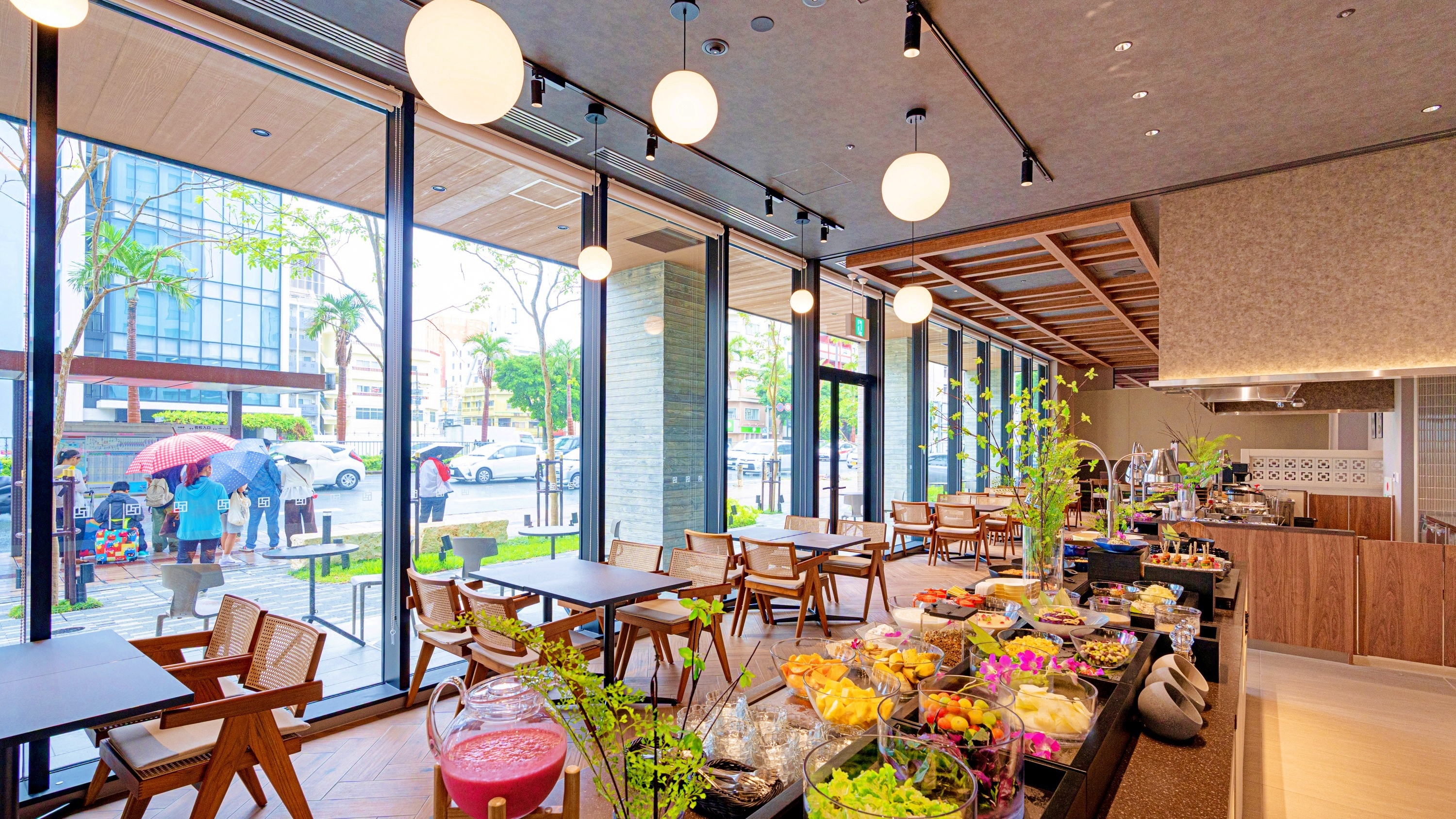 朝食会場　レストラン 楔 -KUSABI-