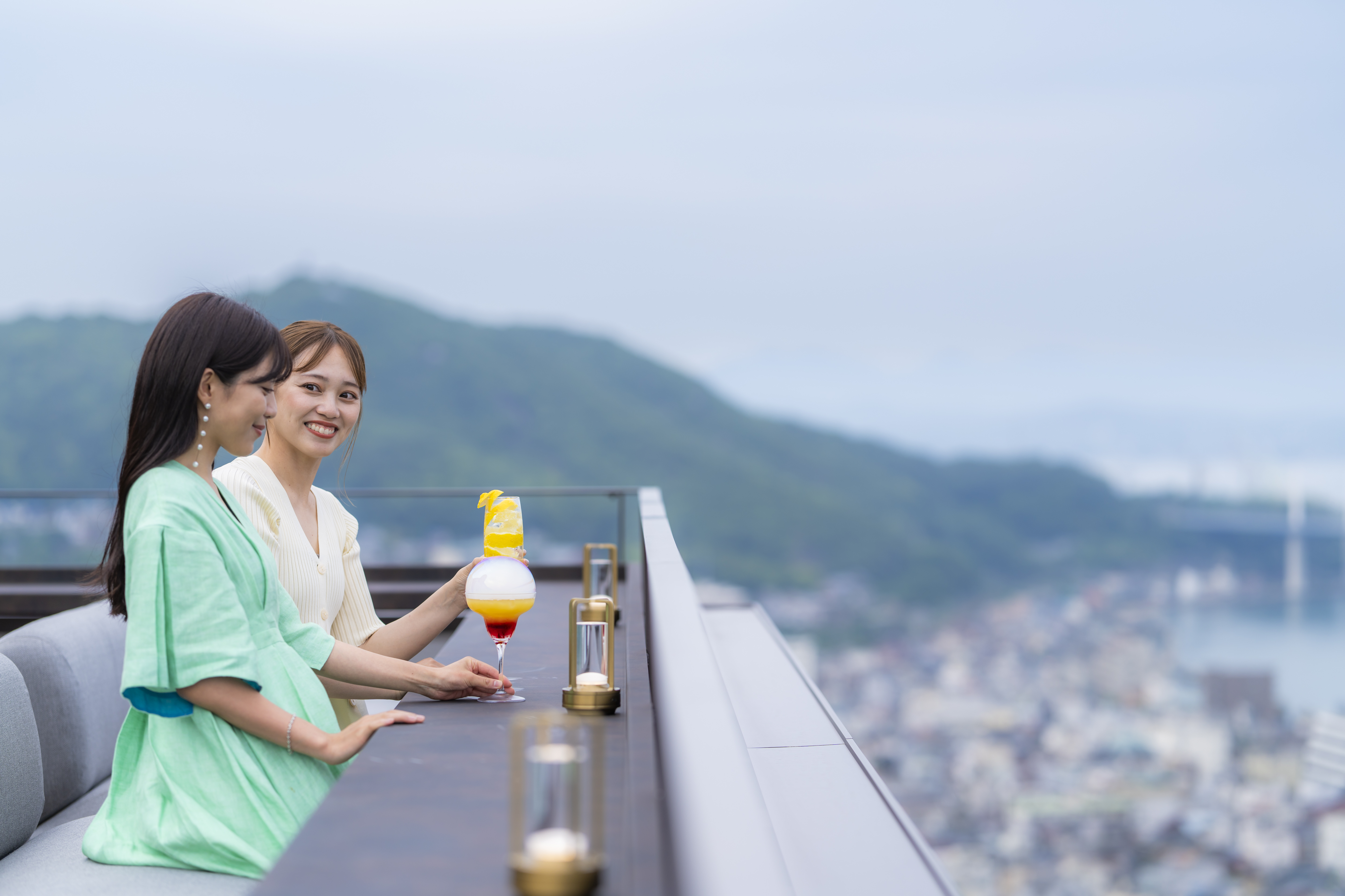 バーからの風景