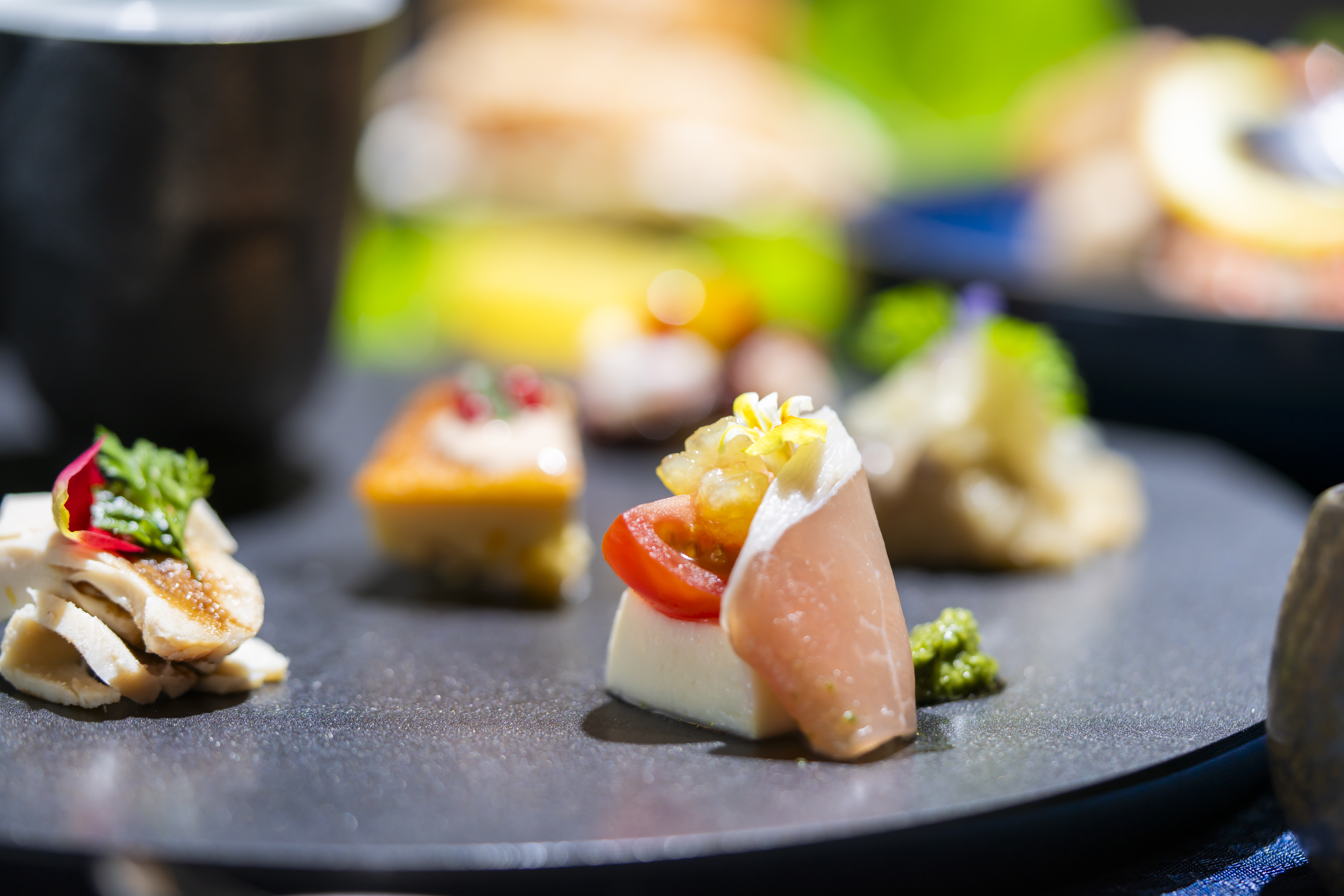 ディナー　前菜の一例