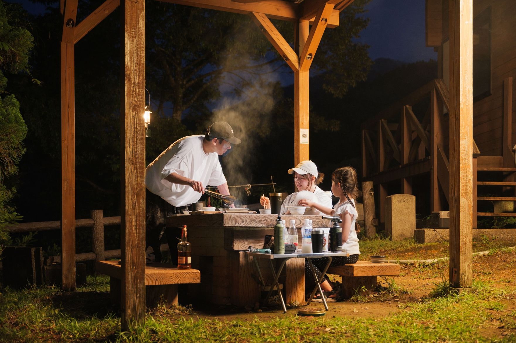 【秋冬限定10％OFF】星空と朝日の中でBBQ＋朝ごはん！/2食付き