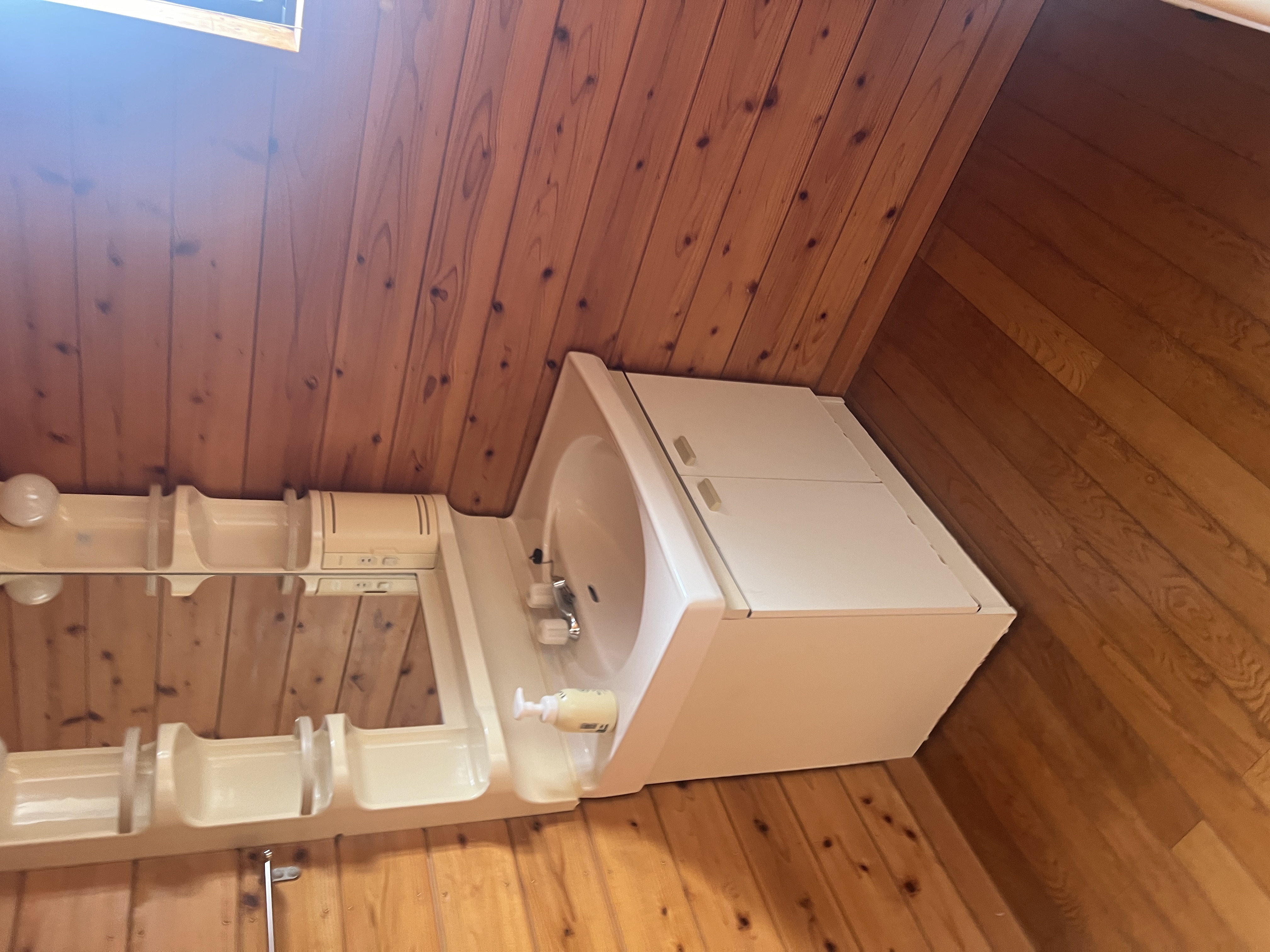 コテージ　洗面