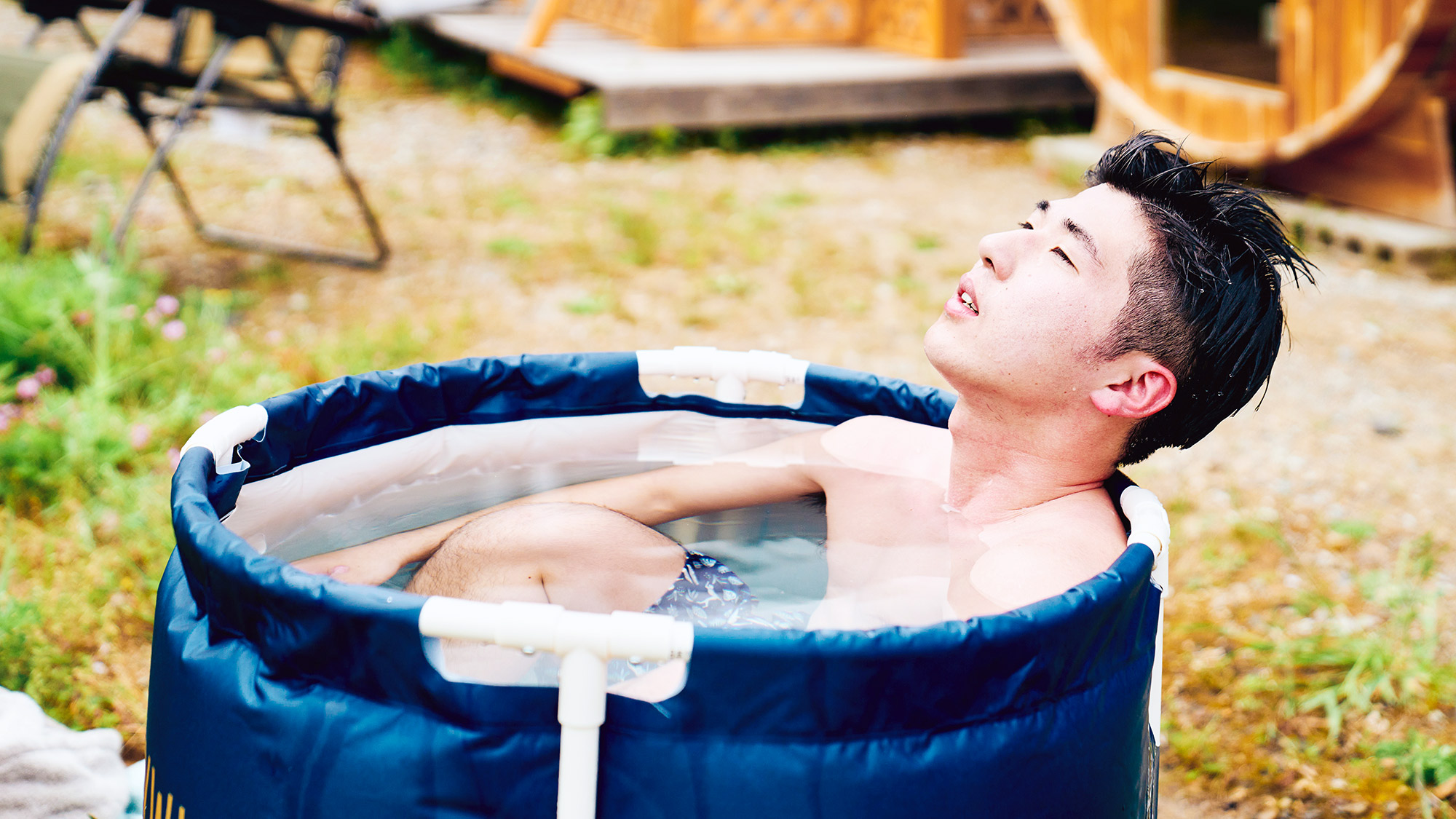 ・【サウナ】サウナの後はこの瞬間、極上のととのい