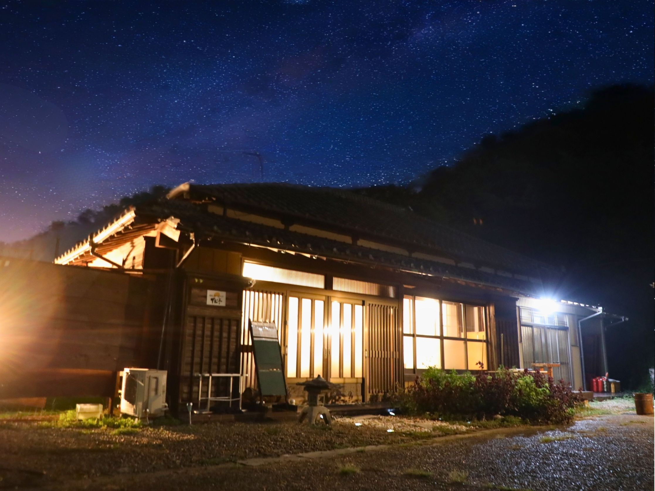 手ぶらBBQ（食材はお客様が用意）貸切素泊まりプラン★ペット可