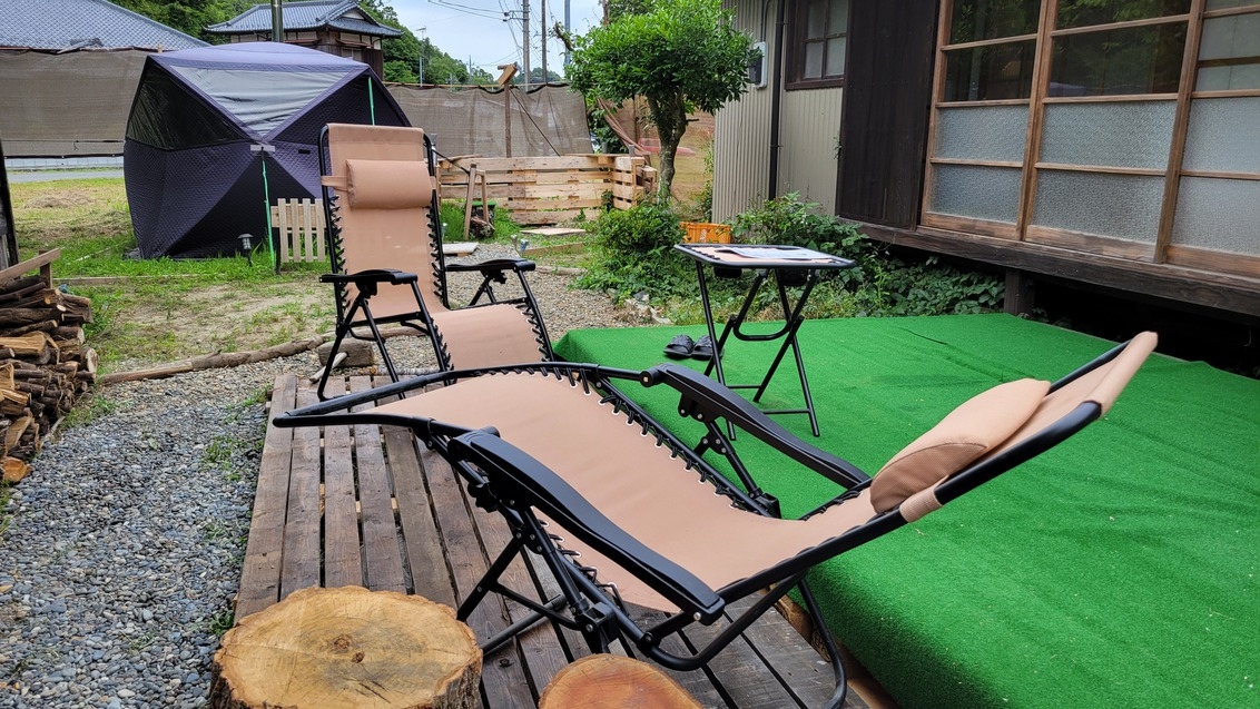 テントサウナとBBQ（食材はお客様が用意）で貸切CHILL OUTプラン★ペット可