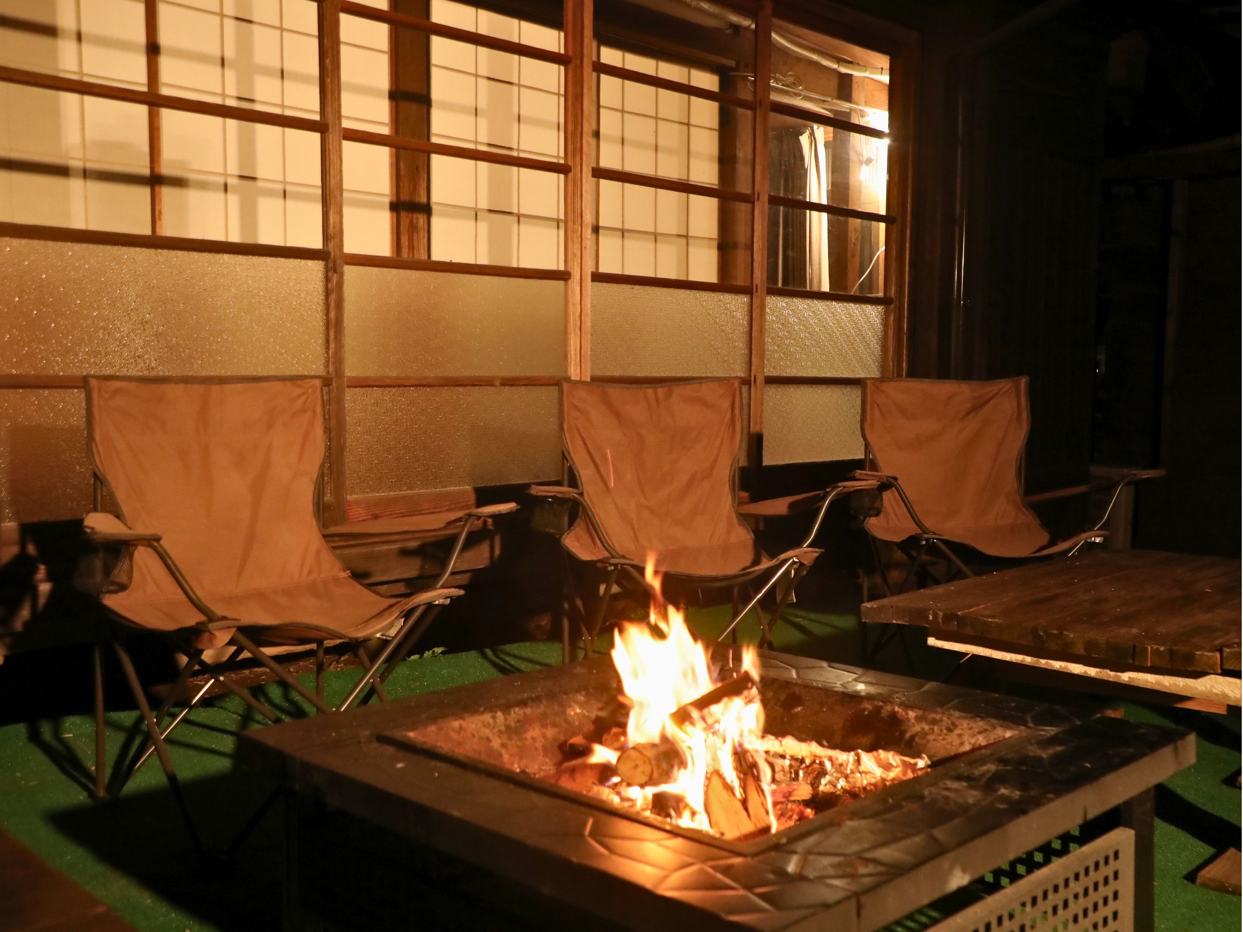 焚火