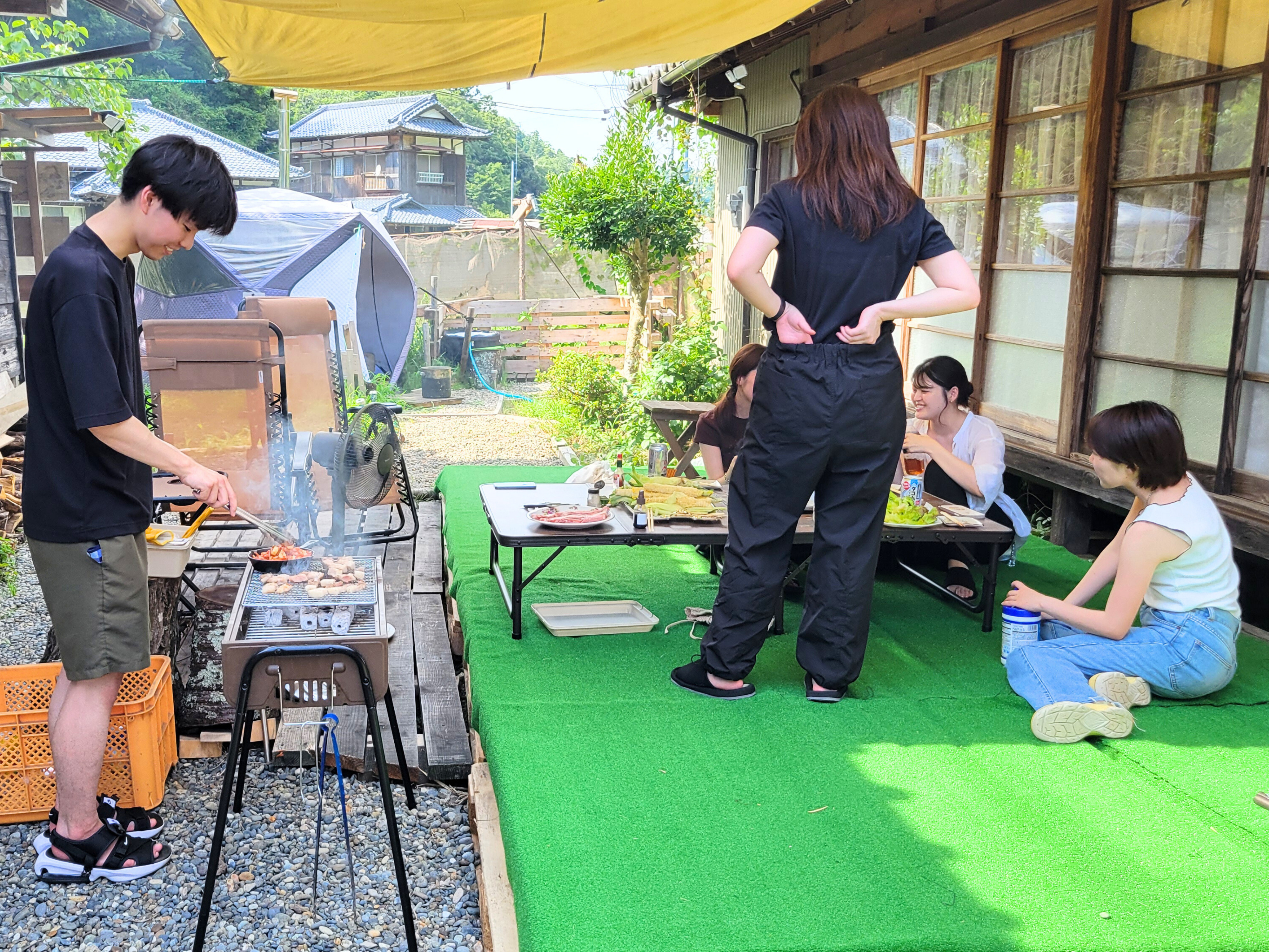 バーベキュー雰囲気