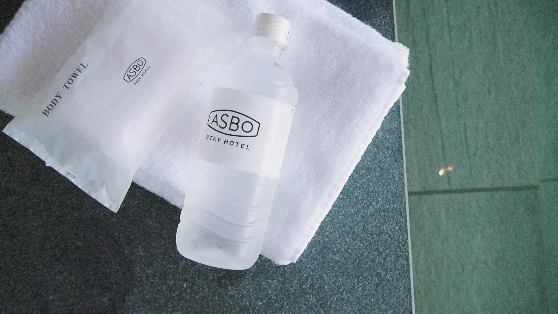 水分補給をしながらサウナを堪能