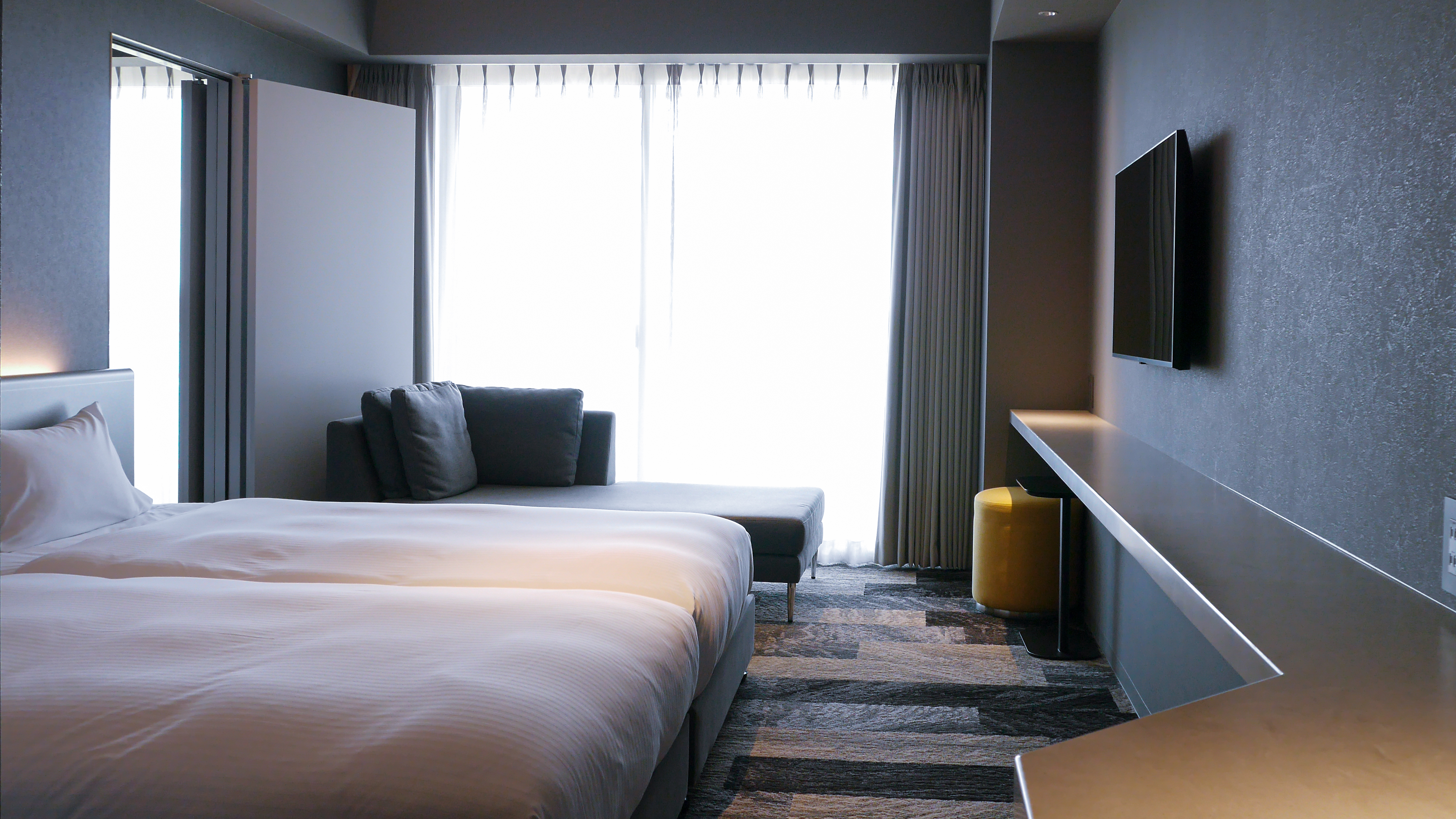 コネクティングルームは各部屋30㎡以上の広々空間