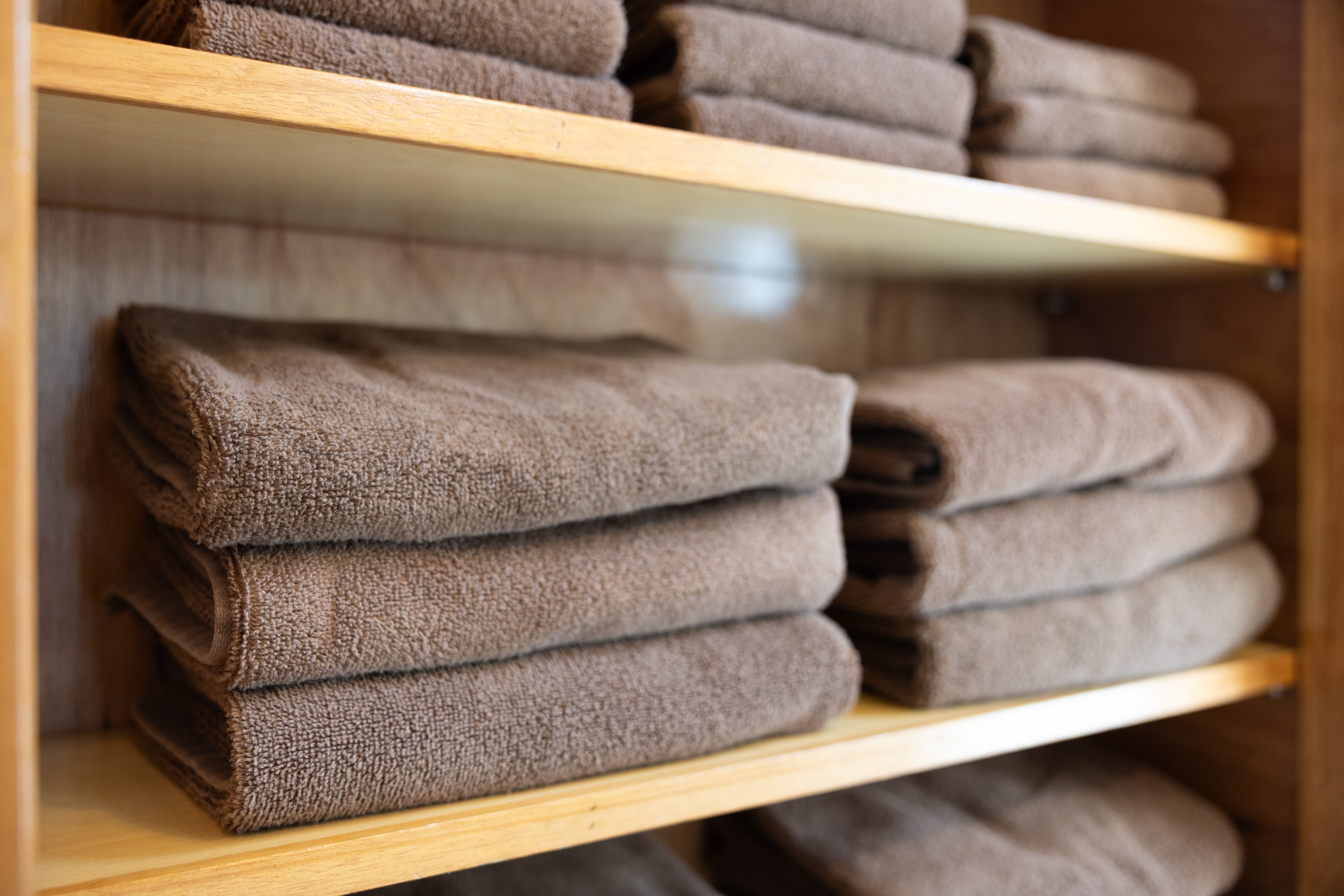 ・【アメニティ】タオルとバスタオルは人数分ご用意