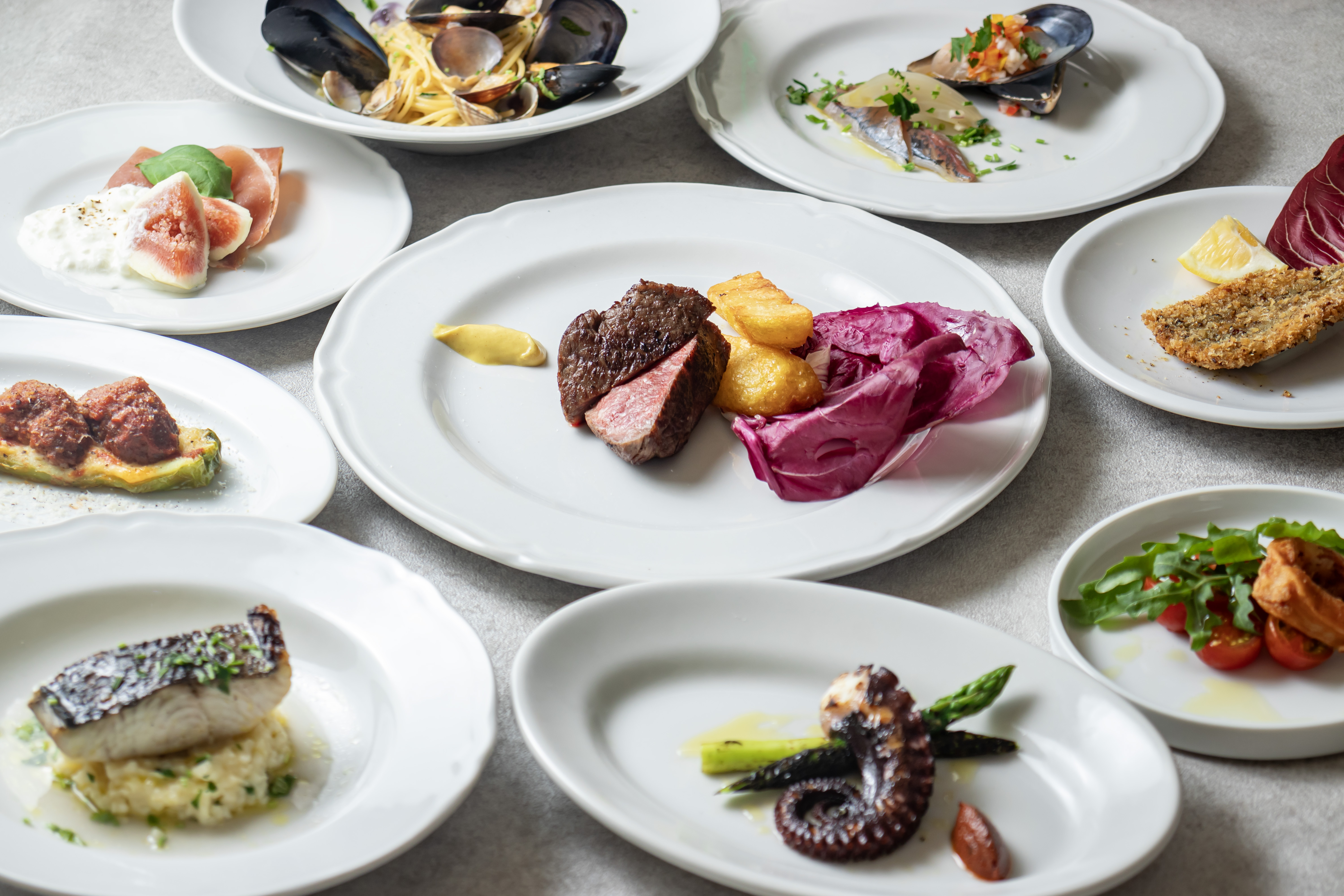 DINNER：TRATTORIA amarancia （COURSE）