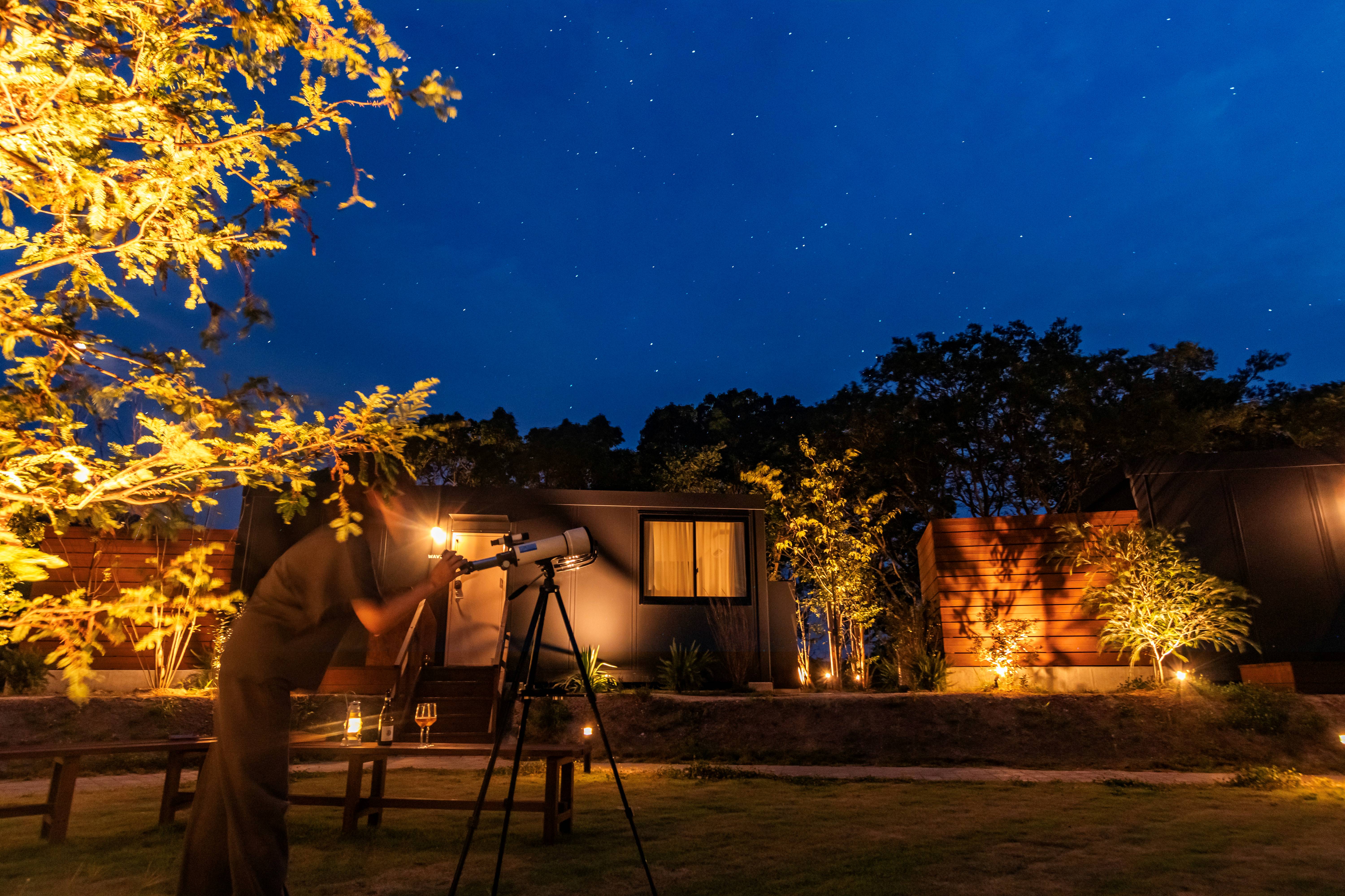 自然と遊びー星空ー