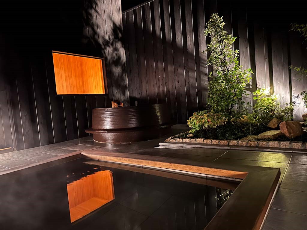 お風呂（夜景）