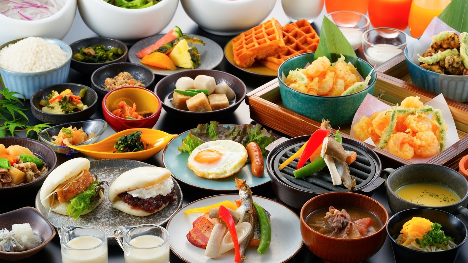 【5％OFF】【楽天スーパーSALE】地産地消の和洋朝食バイキング■ホテル目前は城下町＜朝食付き＞