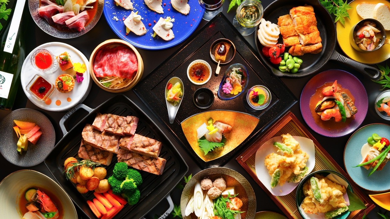 【5％OFF】【楽天スーパーSALE】夕食は９０分間飲み放題付き＜2食付◆17時30分食事スタート＞