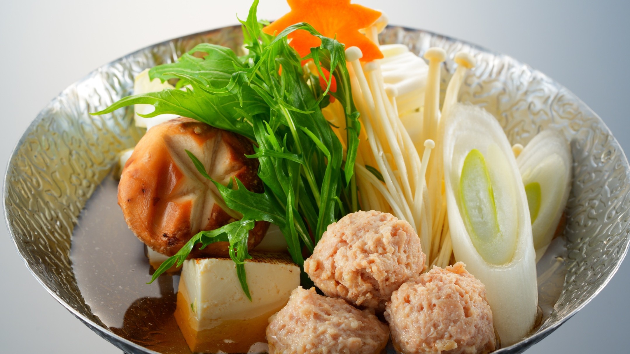 ＜夕食＞個人盛り　小鍋