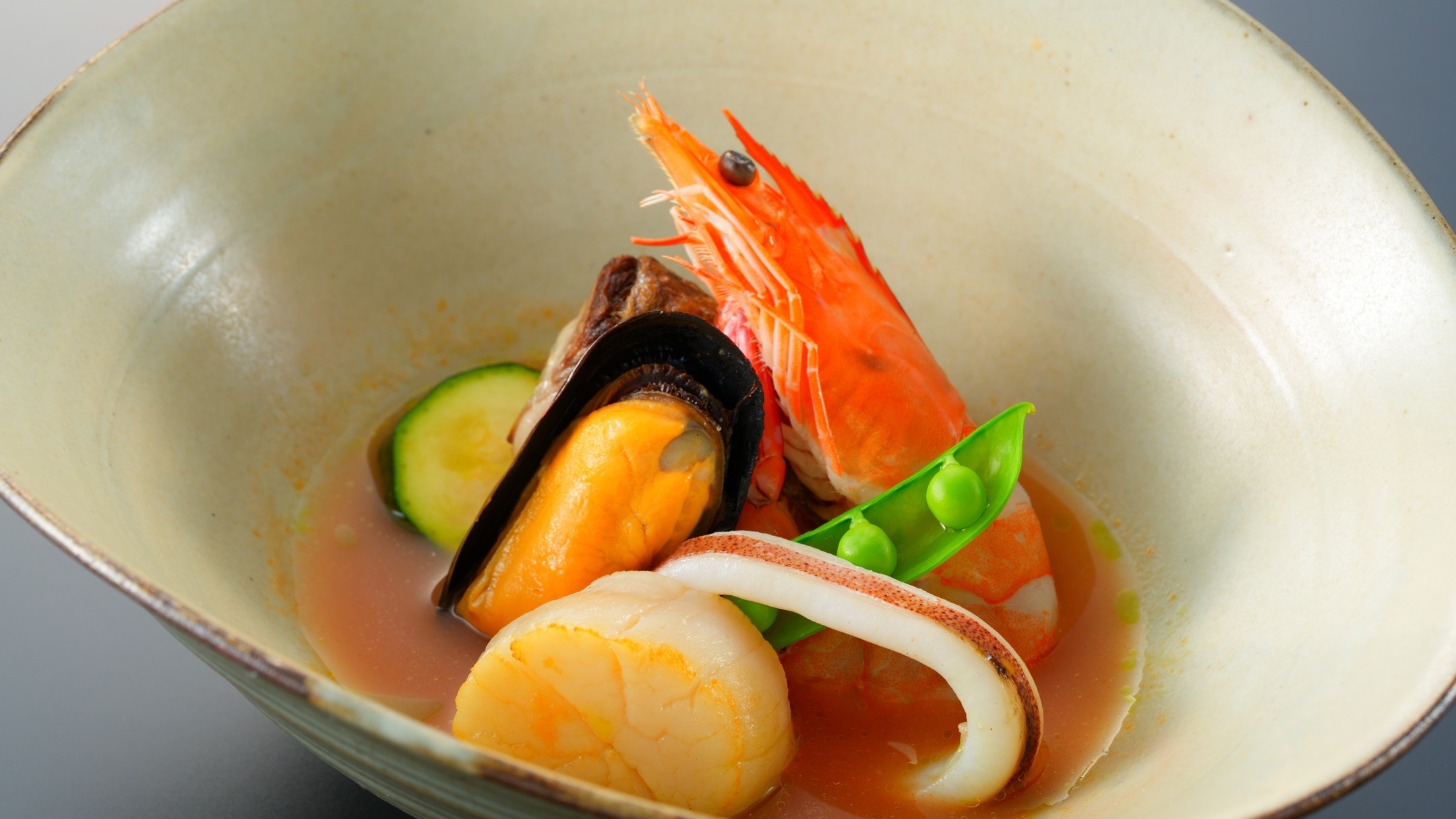 ＜夕食＞バイキング　盛り付け一例