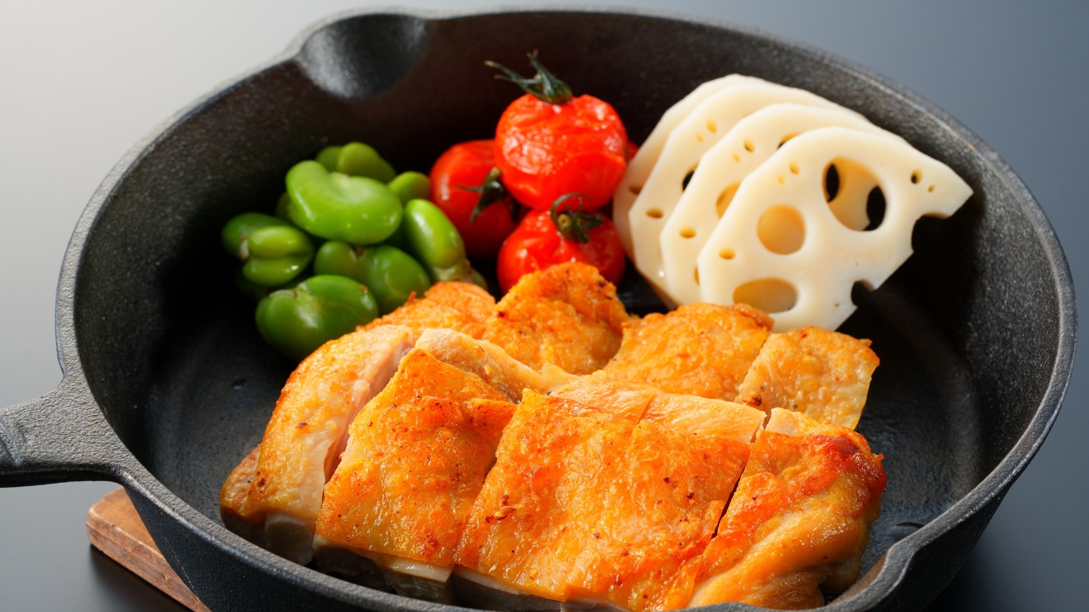 ＜夕食＞バイキング　盛り付け一例