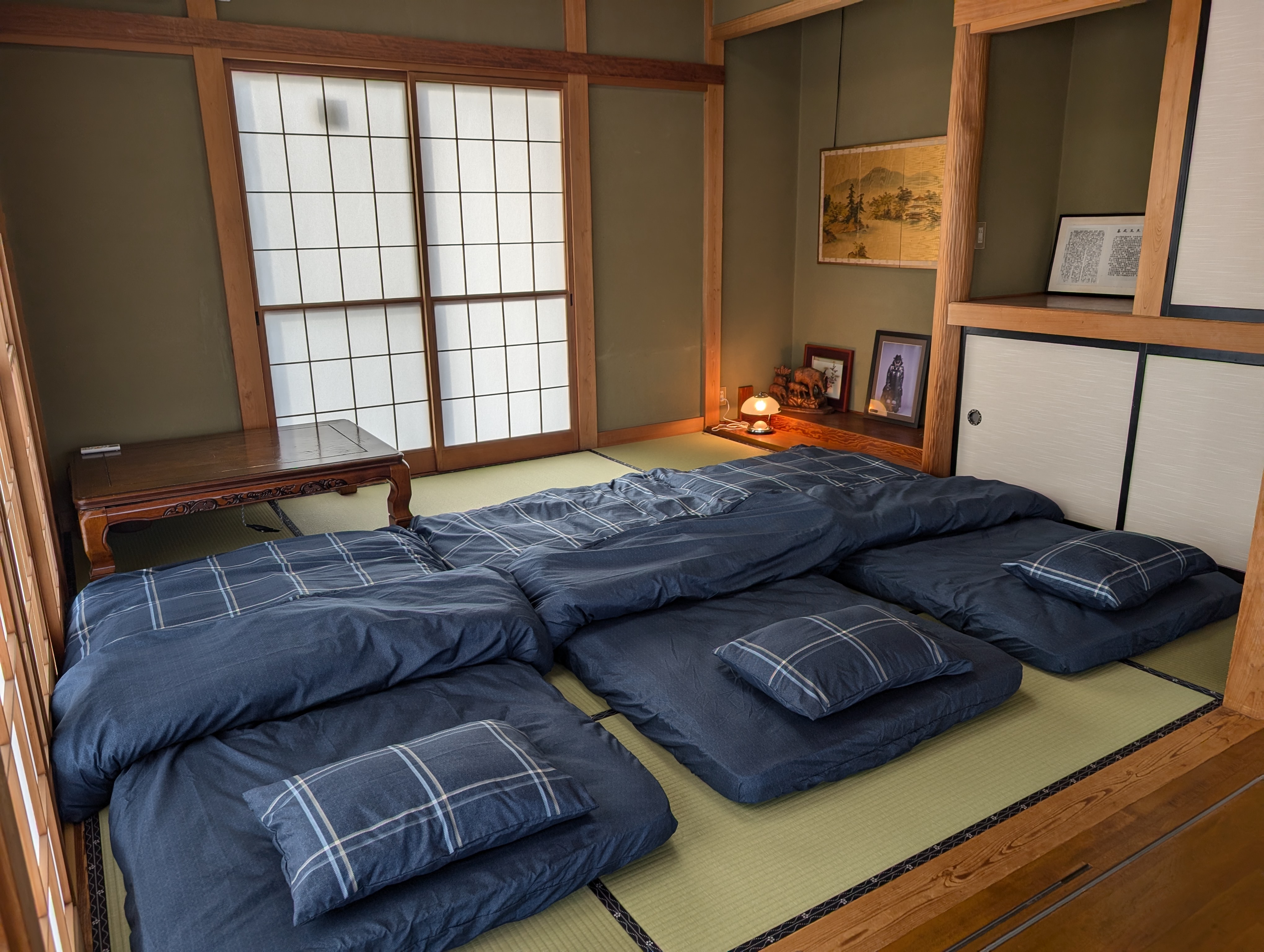 ８畳の和室です。１～３名様でご宿泊の際に、ご利用いただきます。