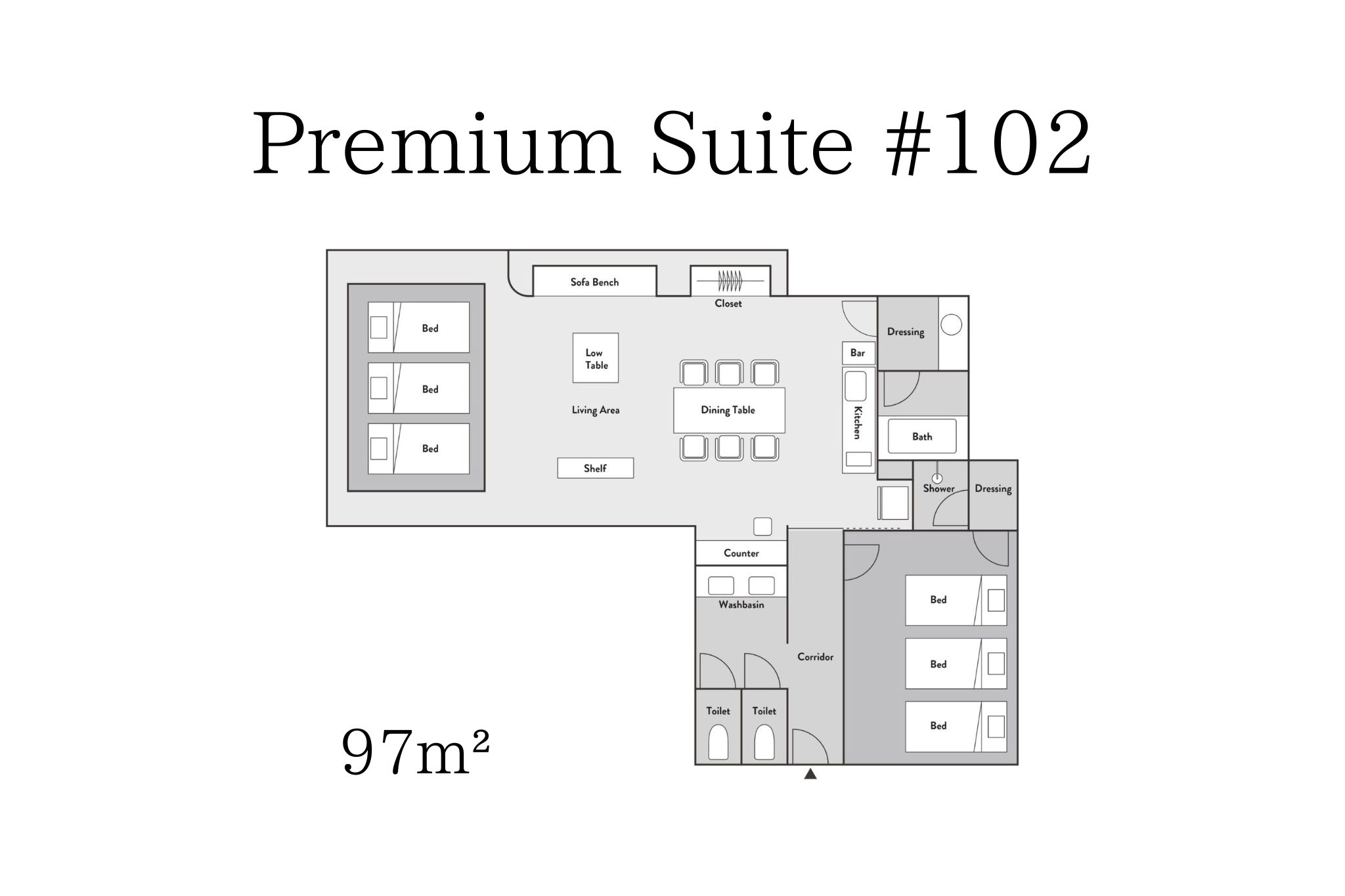Premium Suite 102号室