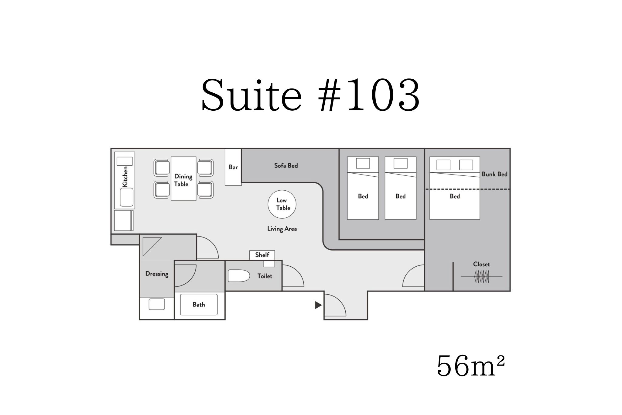 Suite 103号室