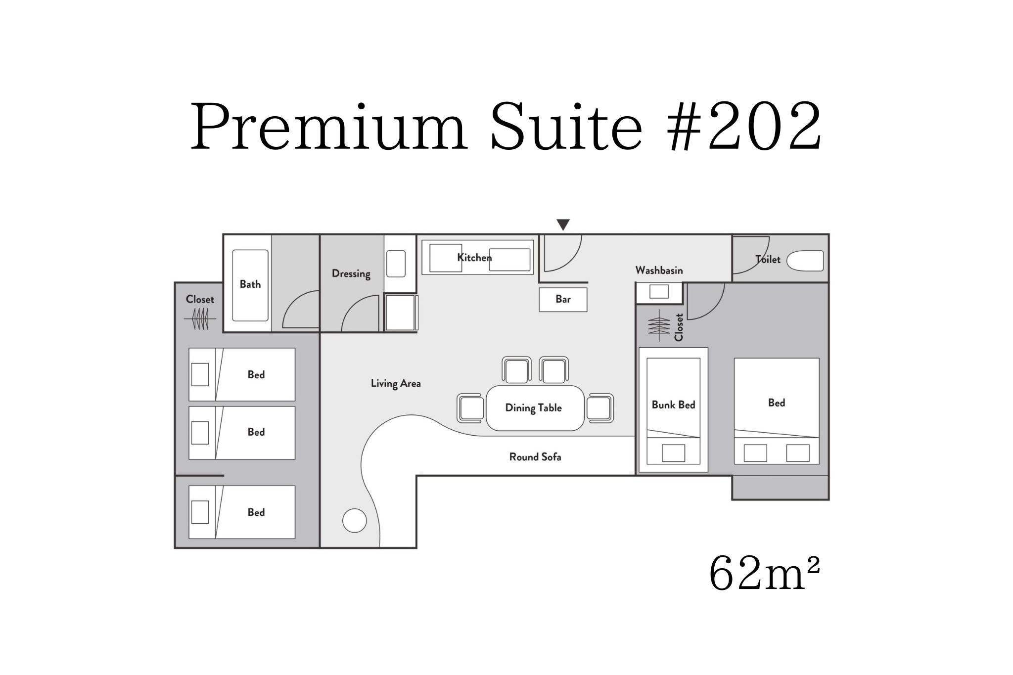 Premium Suite 202号室