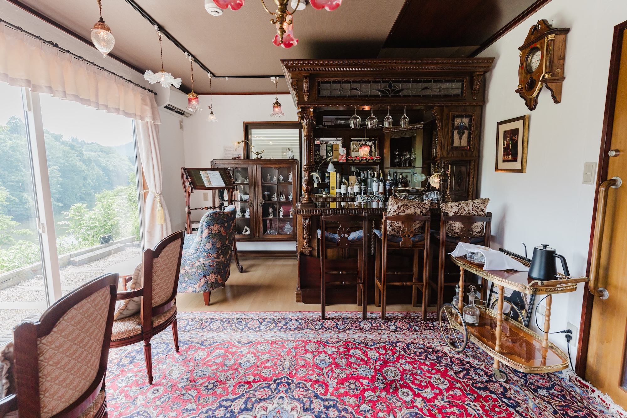 バーカウンター付きのお部屋