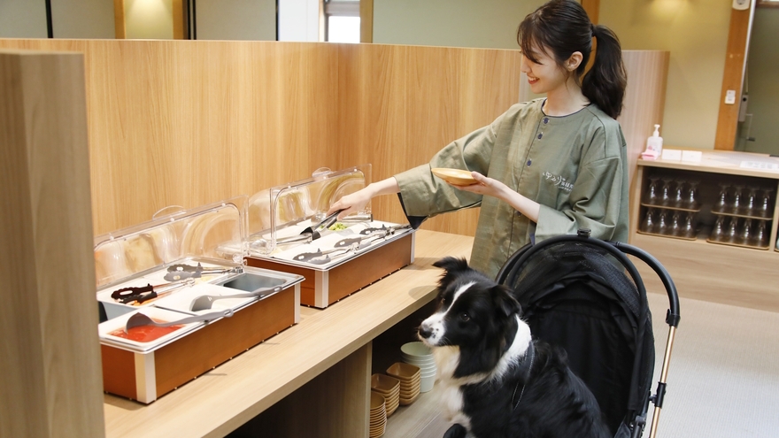 【さき楽】最大2200円引き＆愛犬利用料無料！人気の日程もお得に♪＜★豚しゃぶ鍋＆ハーフビュッフェ＞