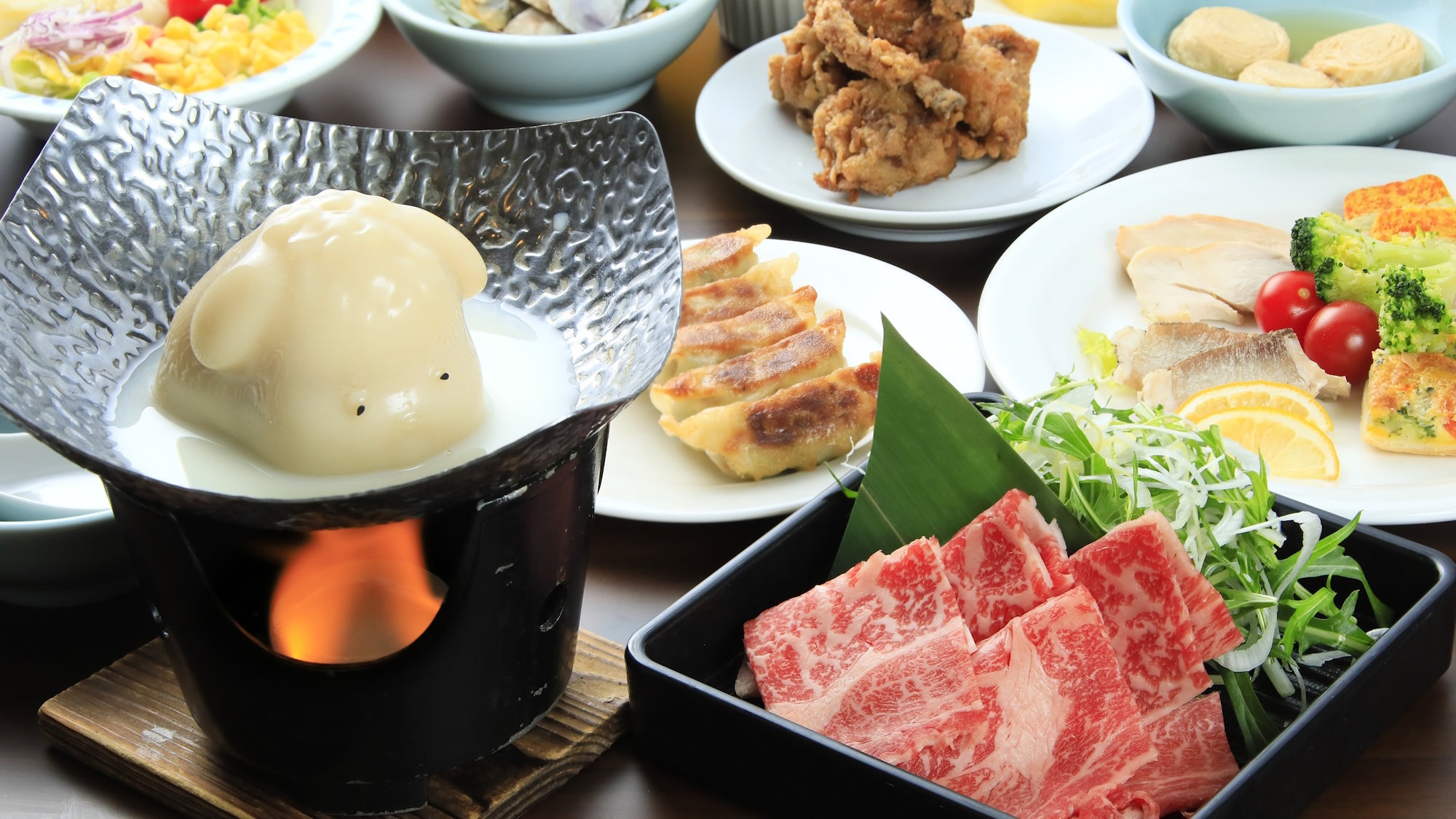 【直前割×GW】《最大2，200円引き》GWは愛犬と奥日光を満喫♪＜■牛しゃぶ鍋＆ハーフビュッフェ＞