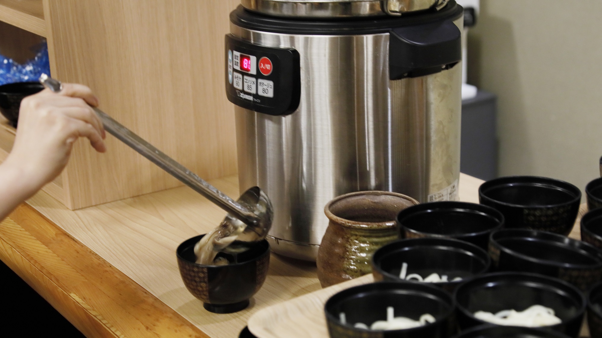 【お夜食サービス】夜のおやすみ前に芯から温まる和のおもてなし（一例）