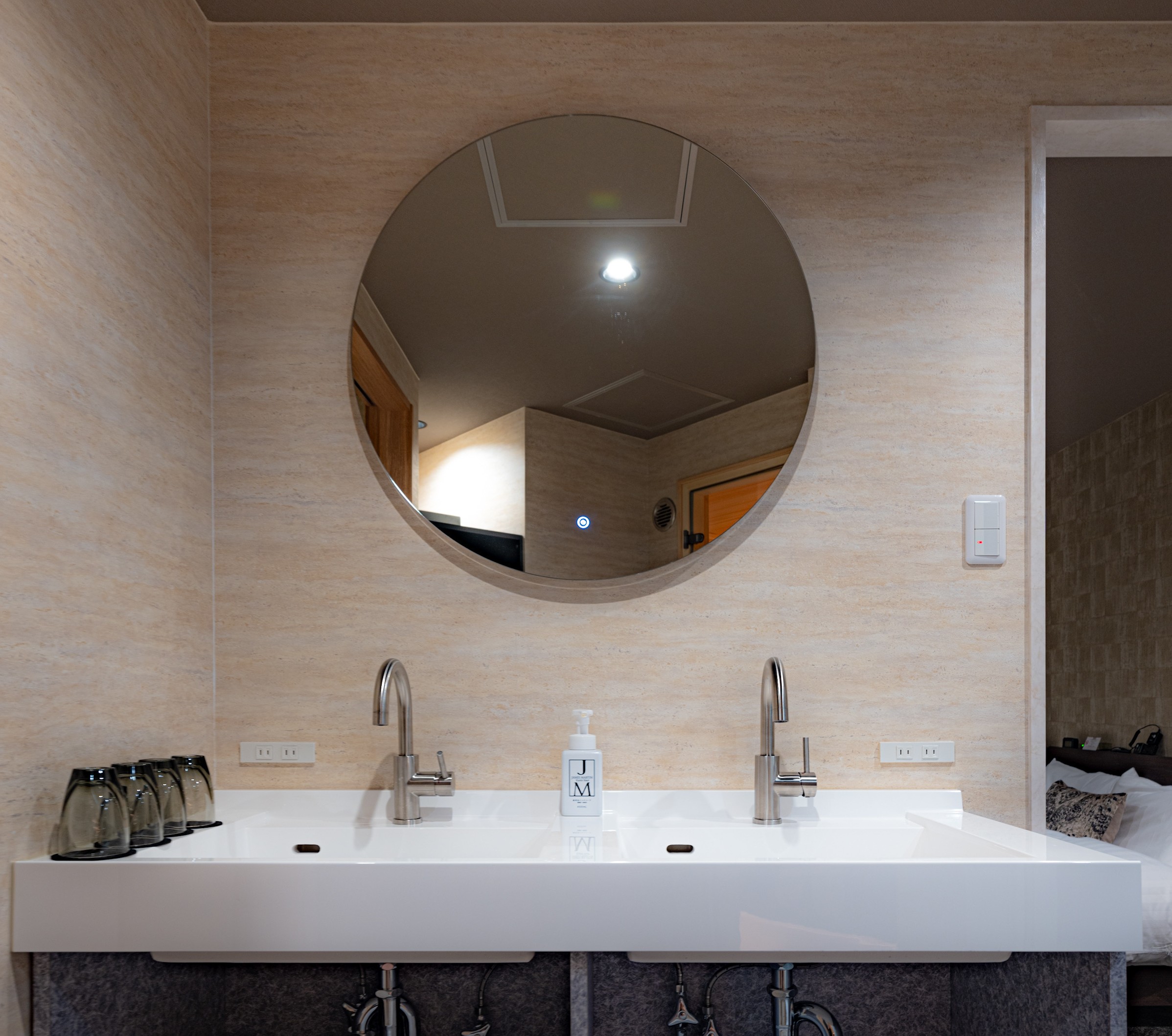 スイートルーム洗面