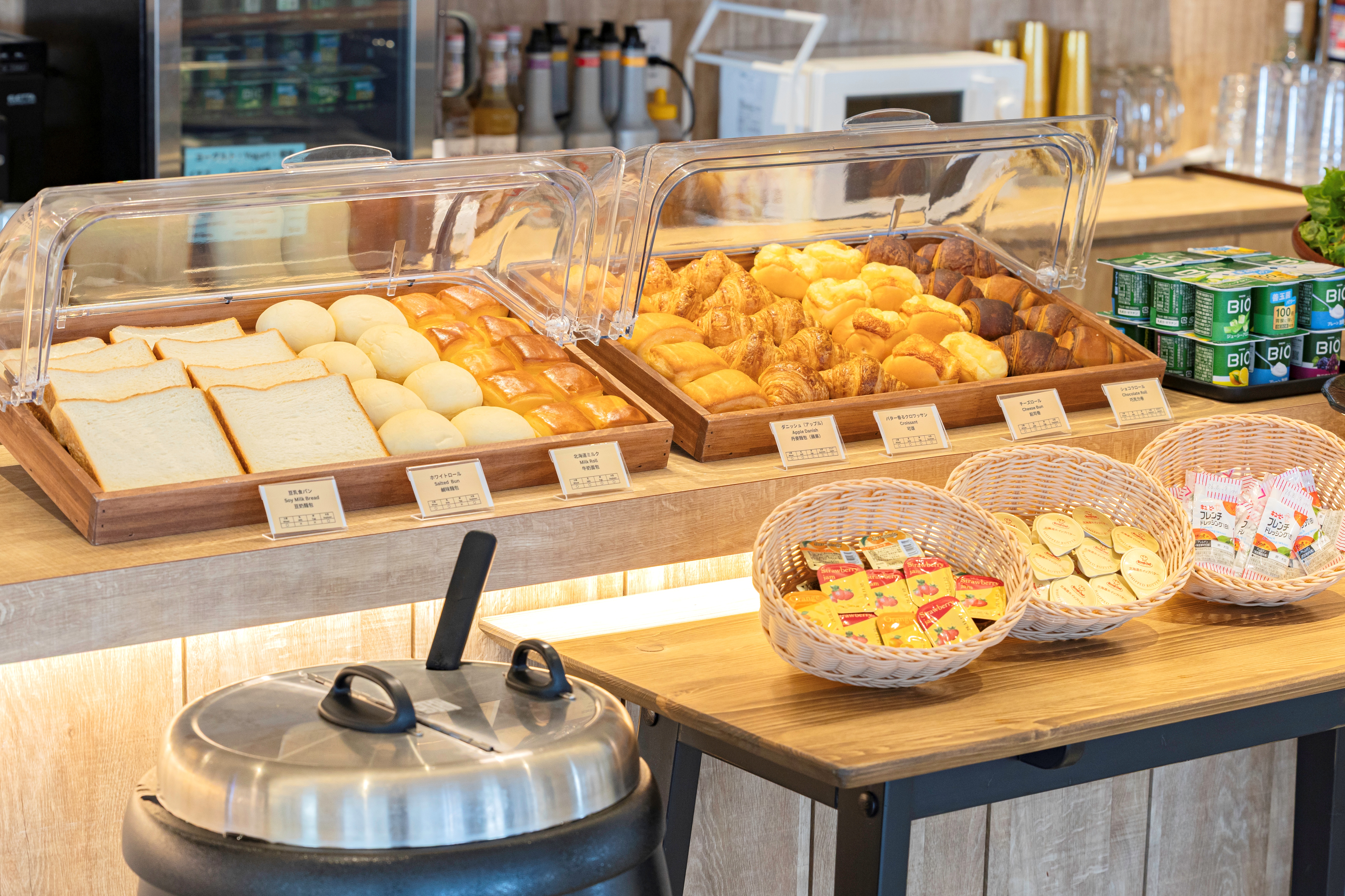 朝食ビュッフェ