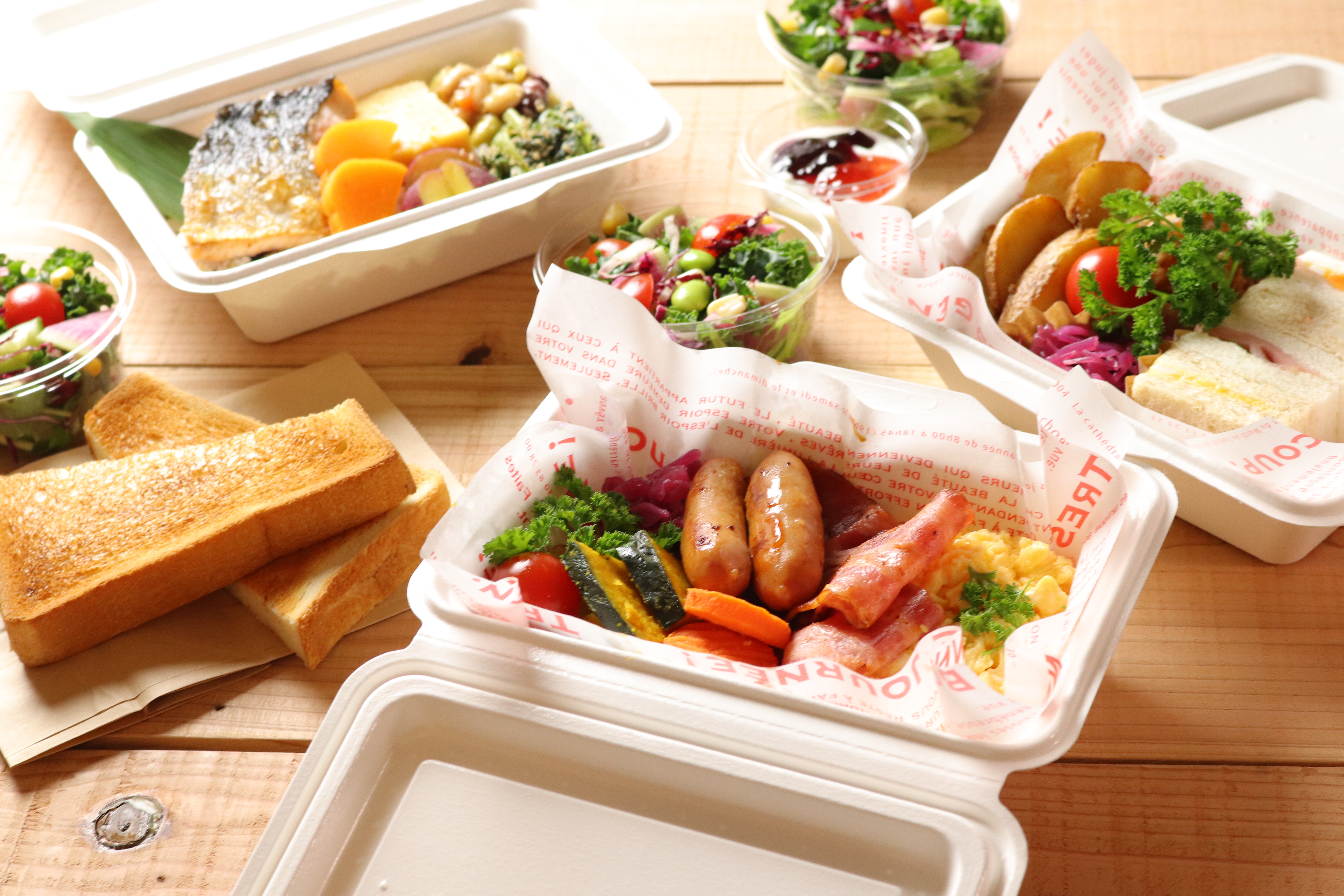 日替わりでの朝食メニューとなります。お選びいただくことはできませんで、予めご了承ください。