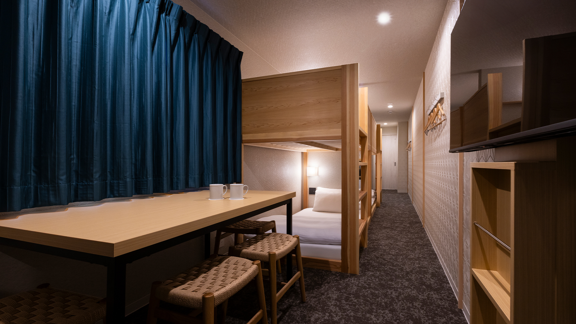 バンクベッドルーム